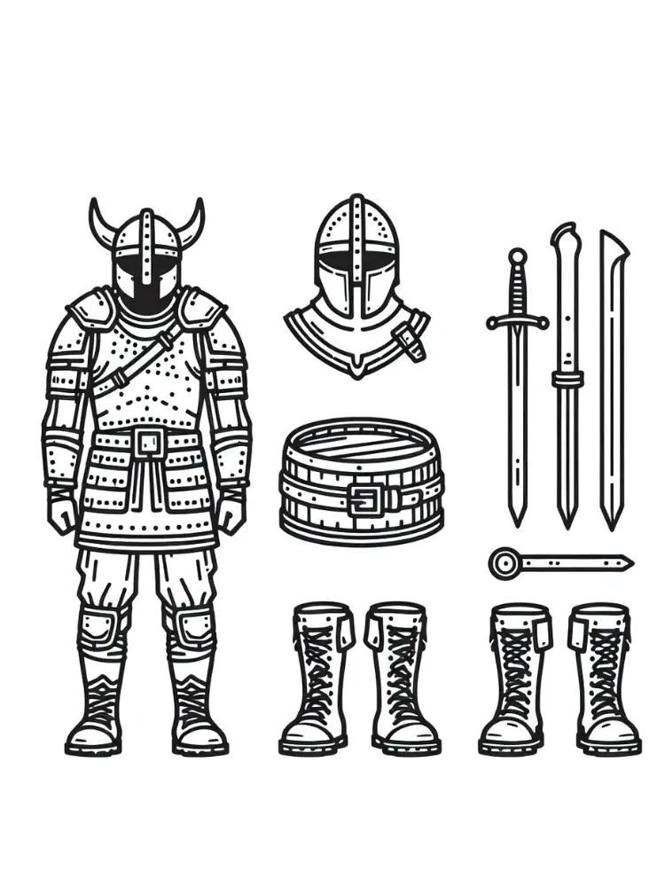 Viking Coloring Pages 12 grinch Viking coloring pages 1