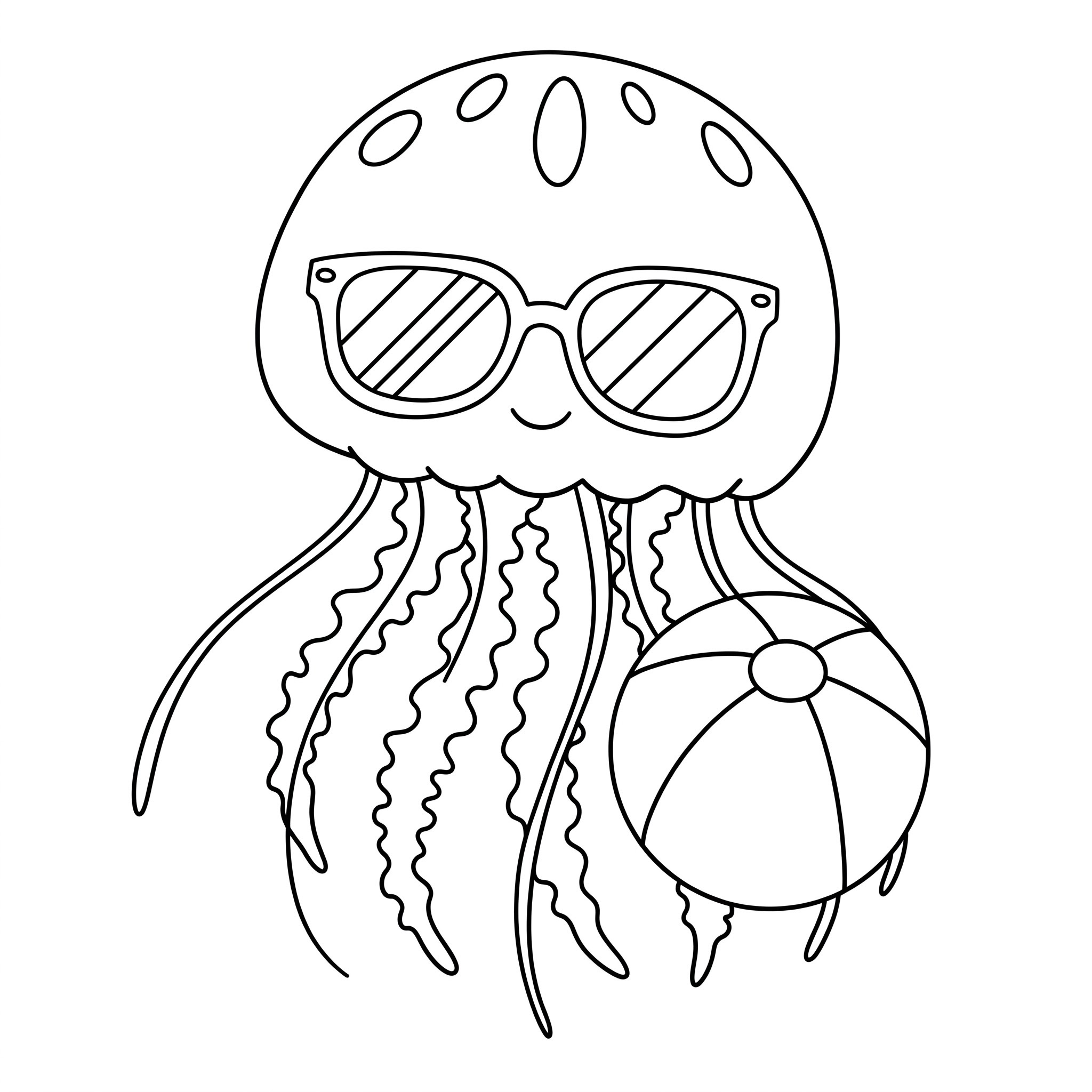 Jellyfish Coloring Pages 19 free Jellyfish tree coloring pages