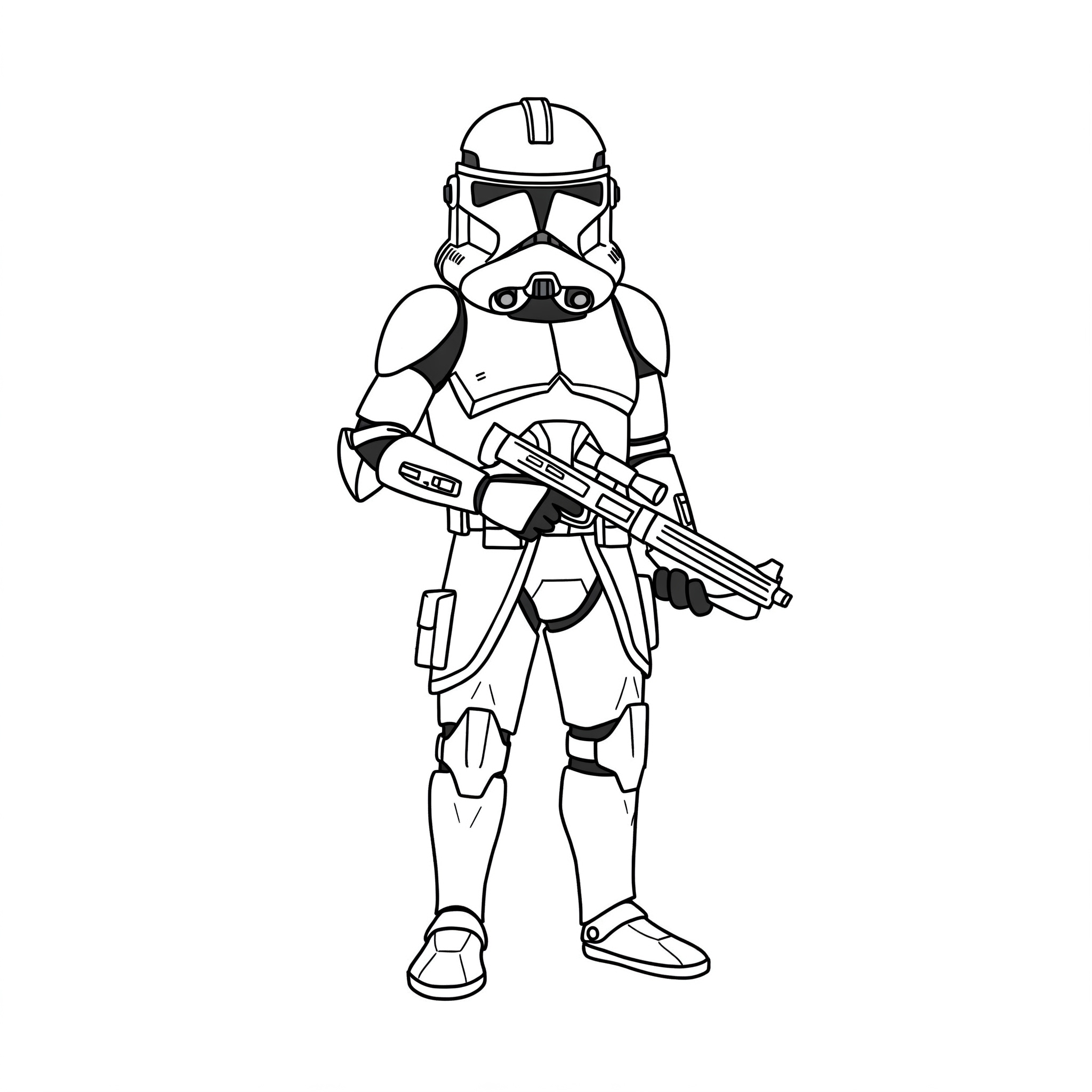 Clone Trooper Coloring Pages 11 coloring Clone Trooper pages