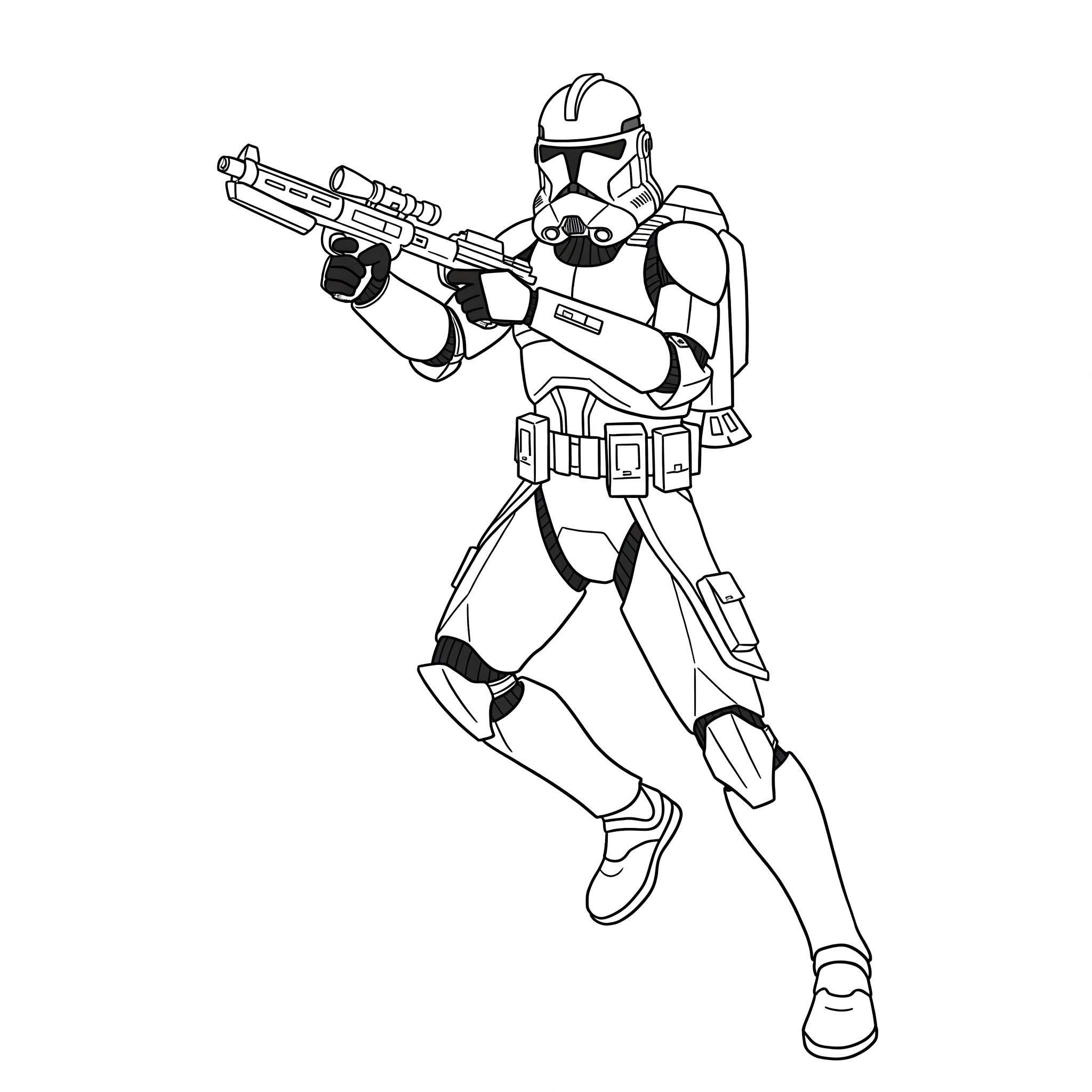 Clone Trooper Coloring Pages 18 Clone Trooper coloring pages printable