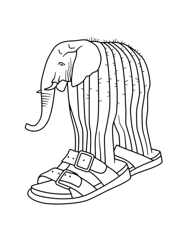 Italian Brainrot Coloring Pages 20 free Italian Brainrot tree coloring pages