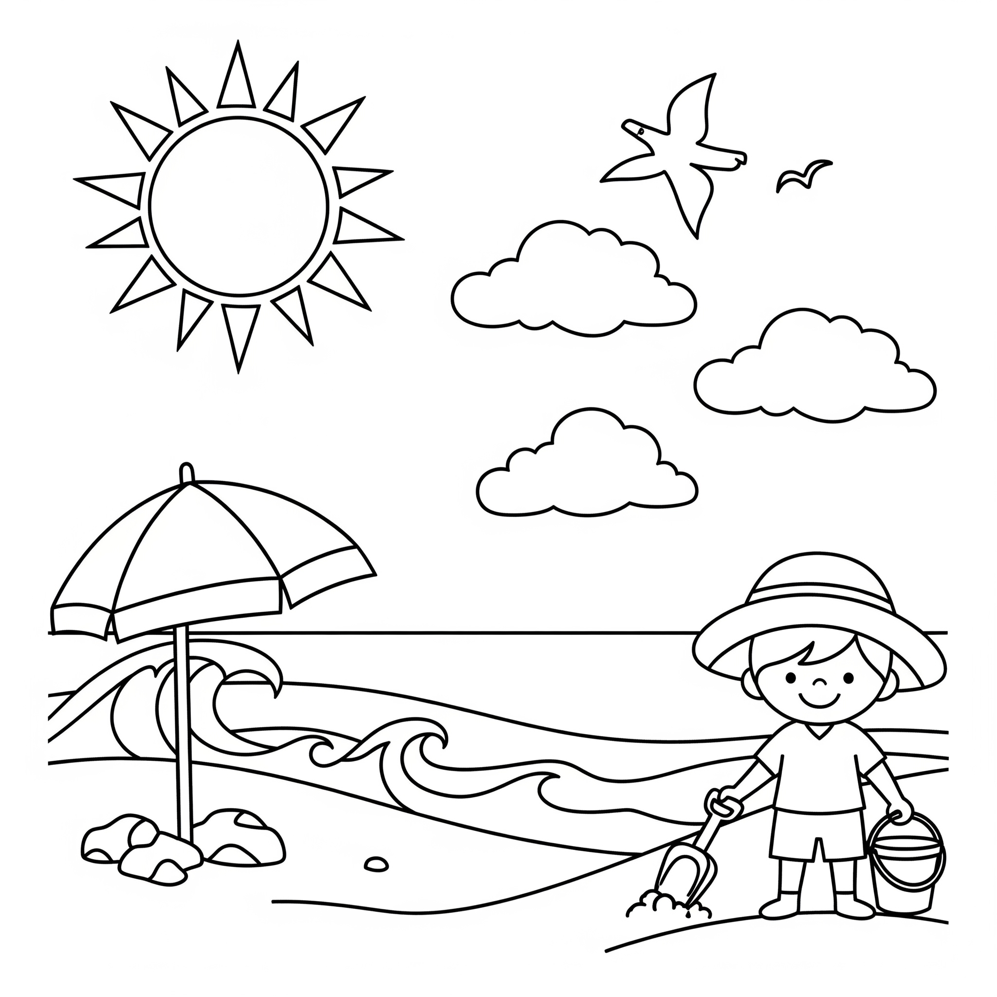 Summer Coloring Pages 13 Summer coloring pages for adults pdf