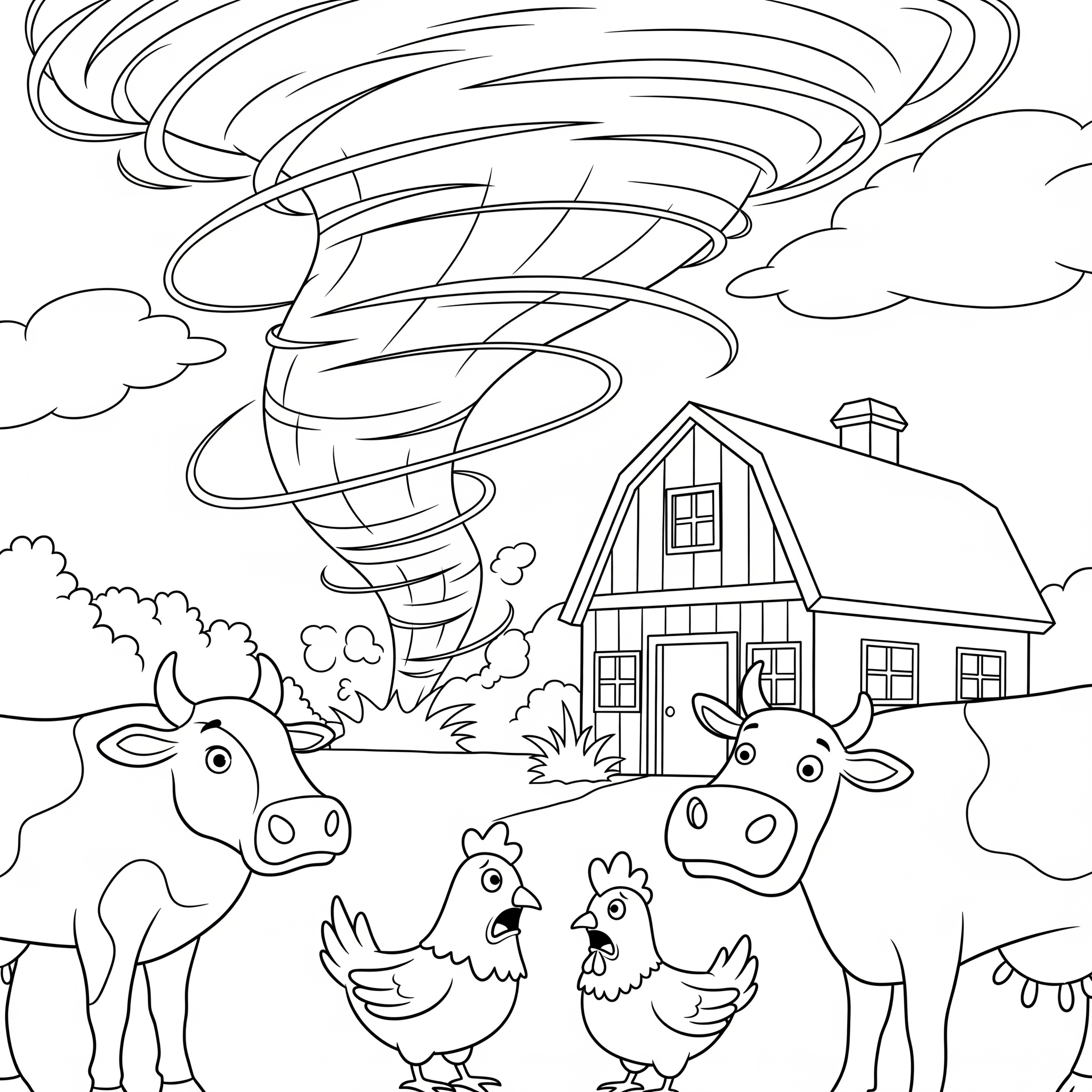 Tornado Coloring Pages 16 free coloring pages Tornado