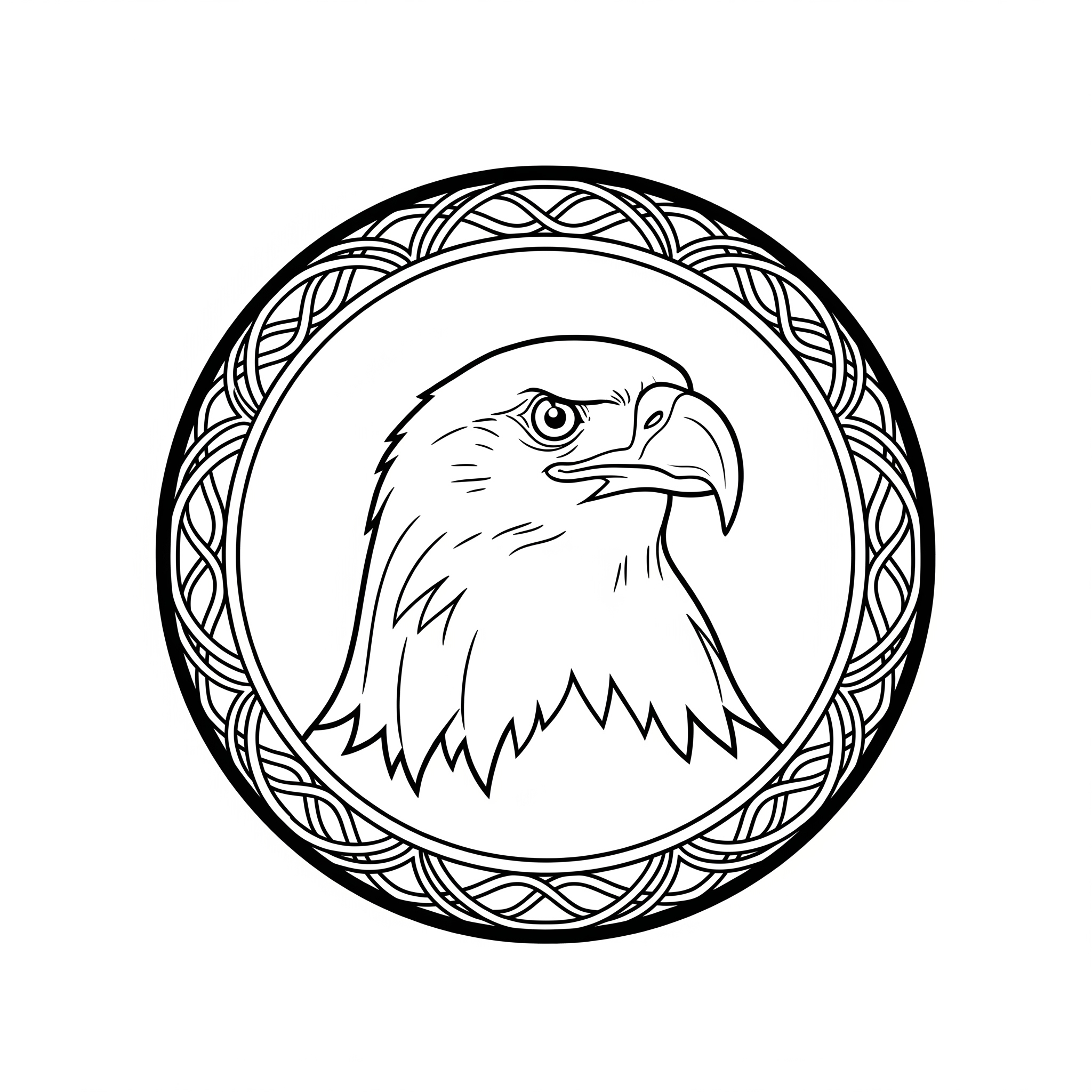 Bald Eagle Coloring Pages 14 merry Bald Eagle coloring pages