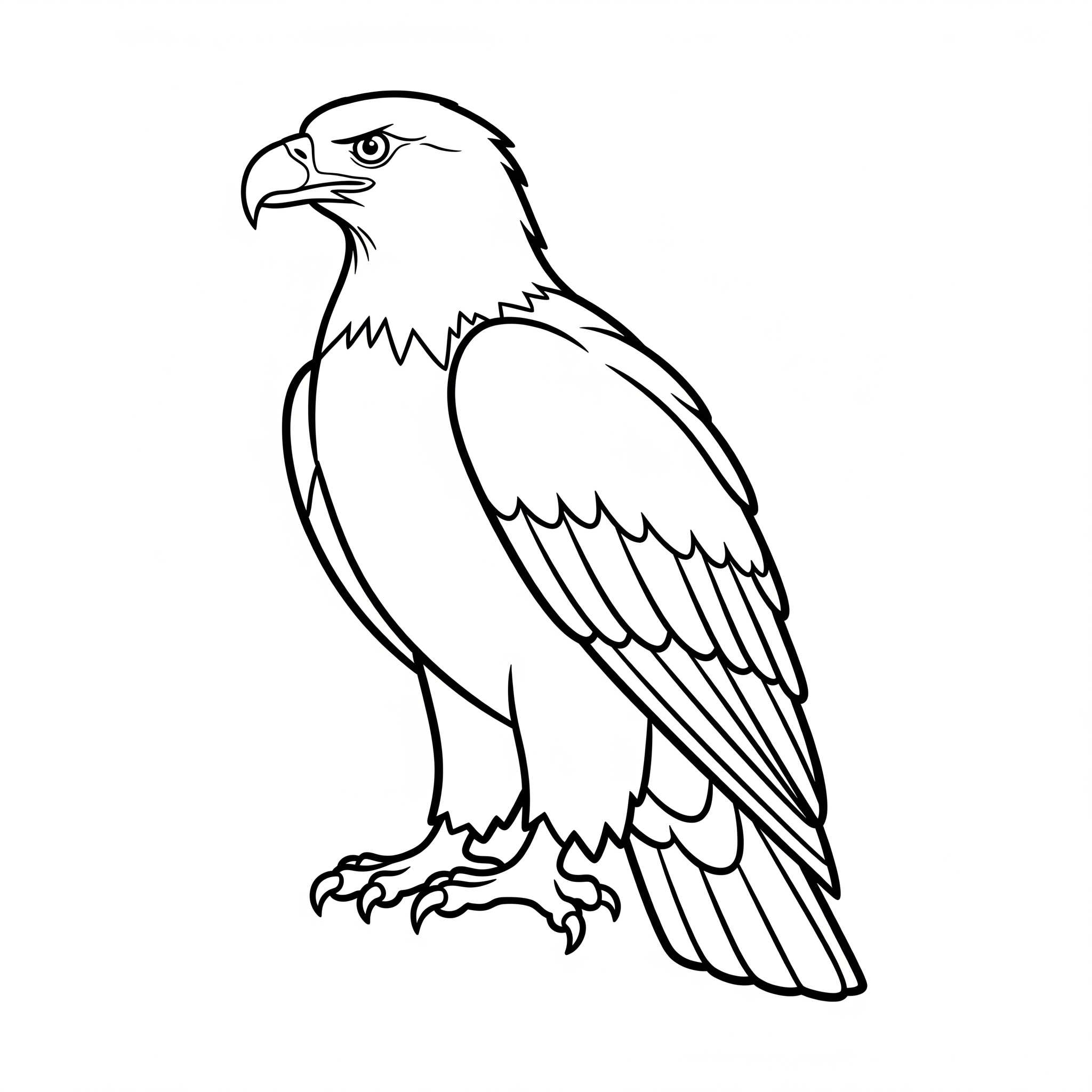 Bald Eagle Coloring Pages 6 Bald Eagle coloring pages for kids