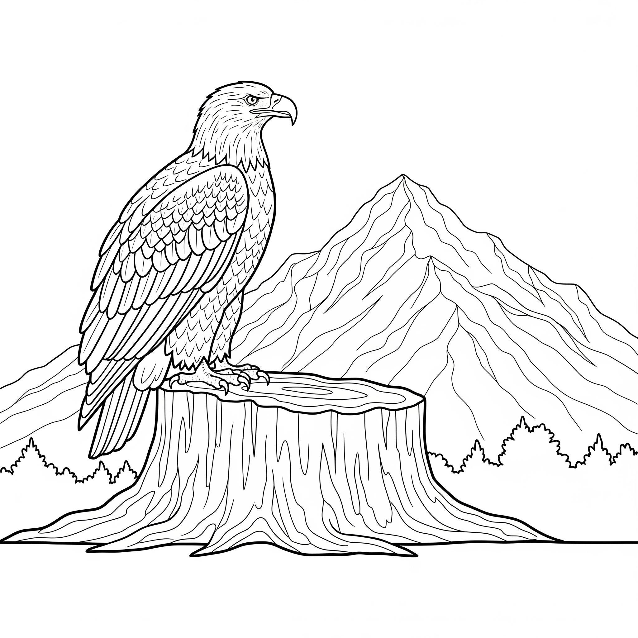 Bald Eagle Coloring Pages 8 cute Bald Eagle coloring pages