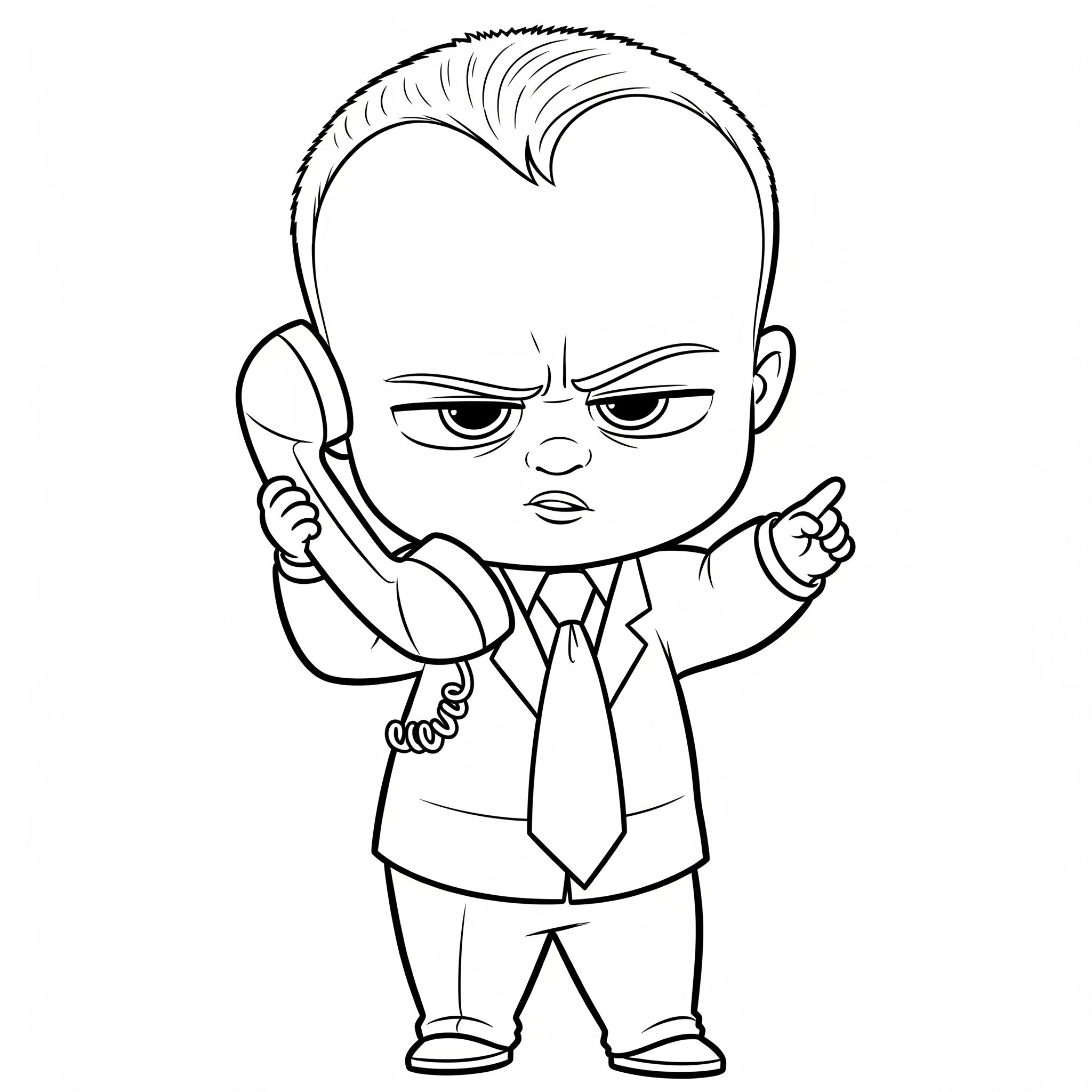 Boss Baby Coloring Pages 2 Boss Baby coloring pages for adults pdf