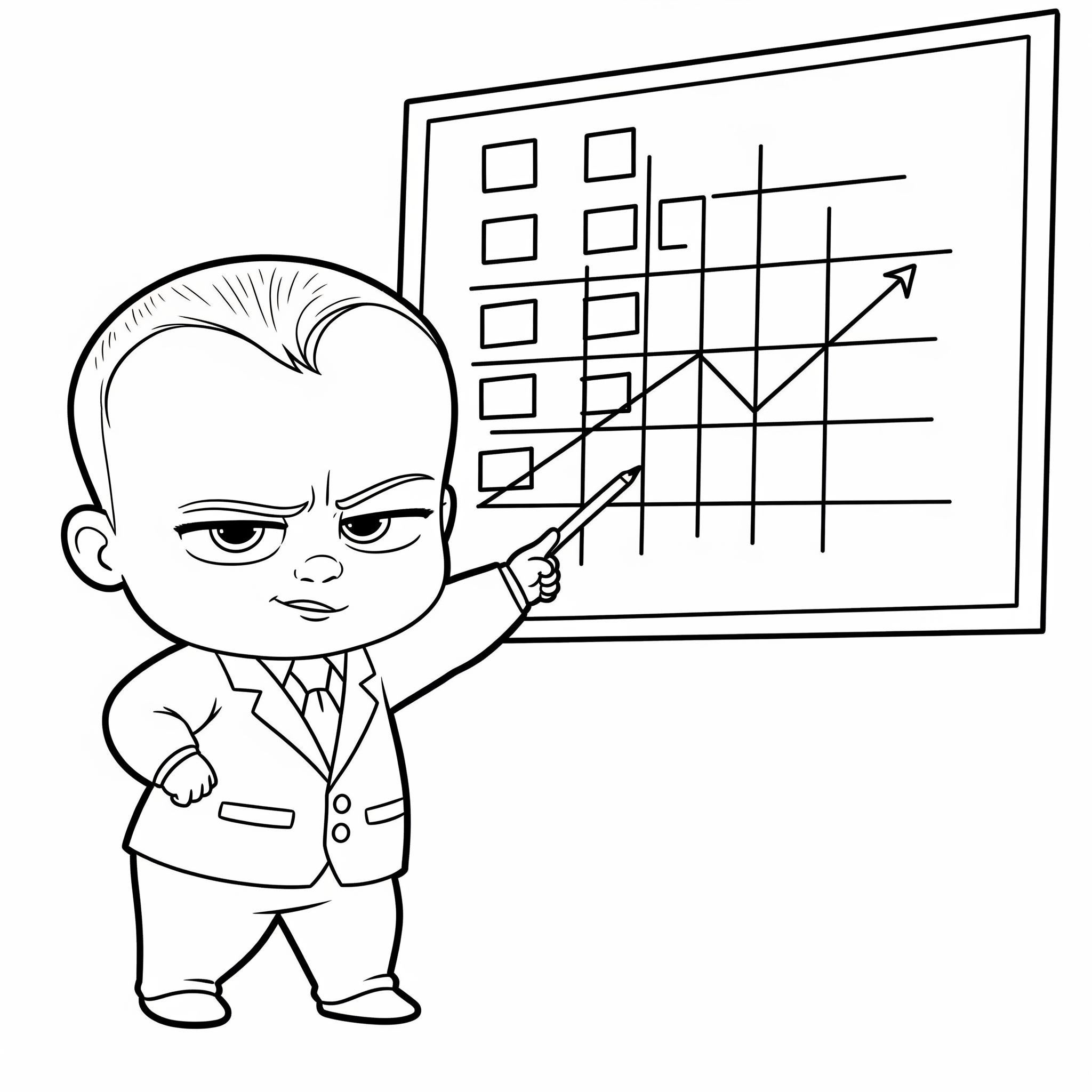 Boss Baby Coloring Pages 13 Boss Baby ornament coloring pages