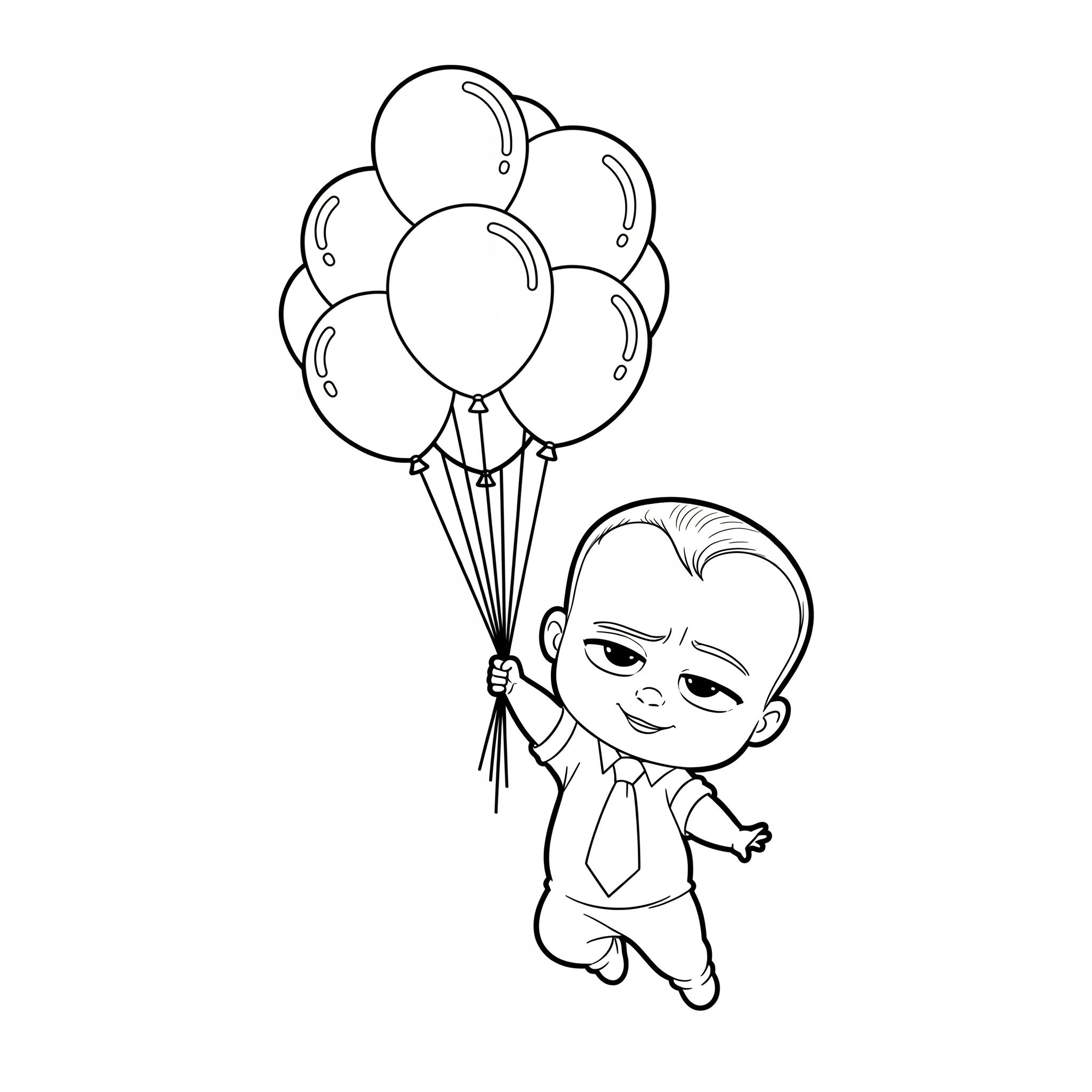 Boss Baby Coloring Pages 17 hard Boss Baby coloring pages