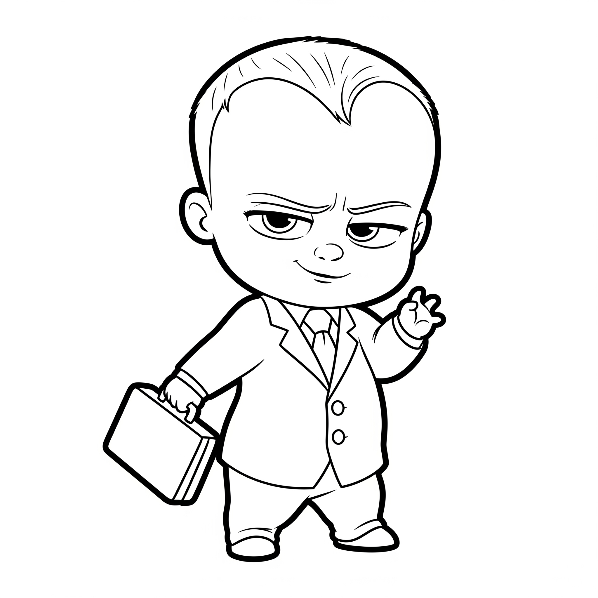 Boss Baby Coloring Pages 22 Boss Baby cards coloring pages