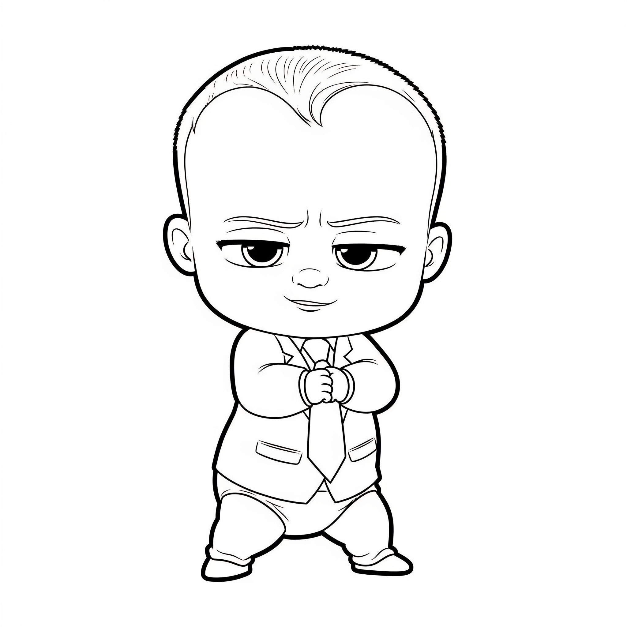 Boss Baby Coloring Pages 8 Boss Baby coloring pages for preschoolers