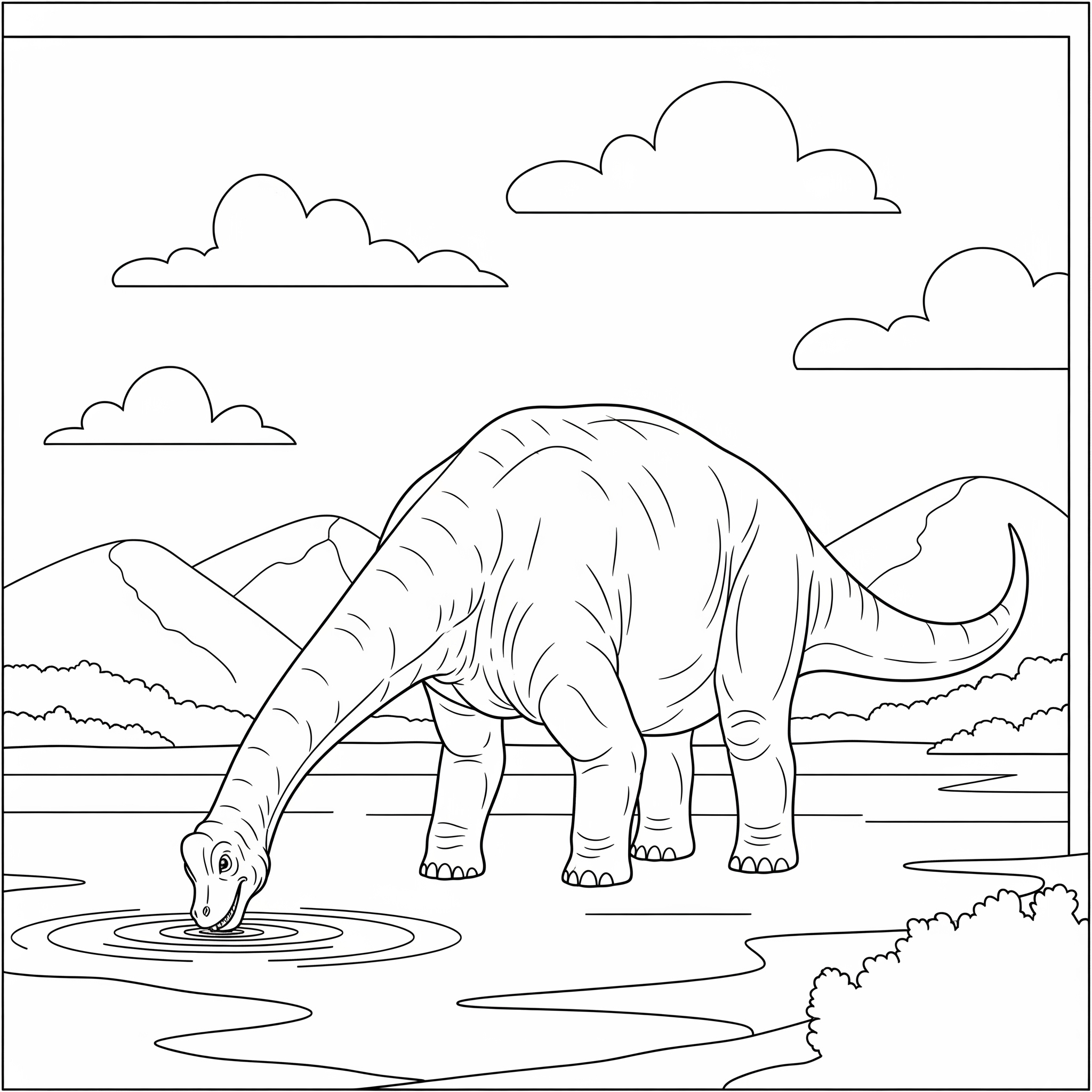 Brachiosaurus Coloring Pages 16 adult coloring pages Brachiosaurus