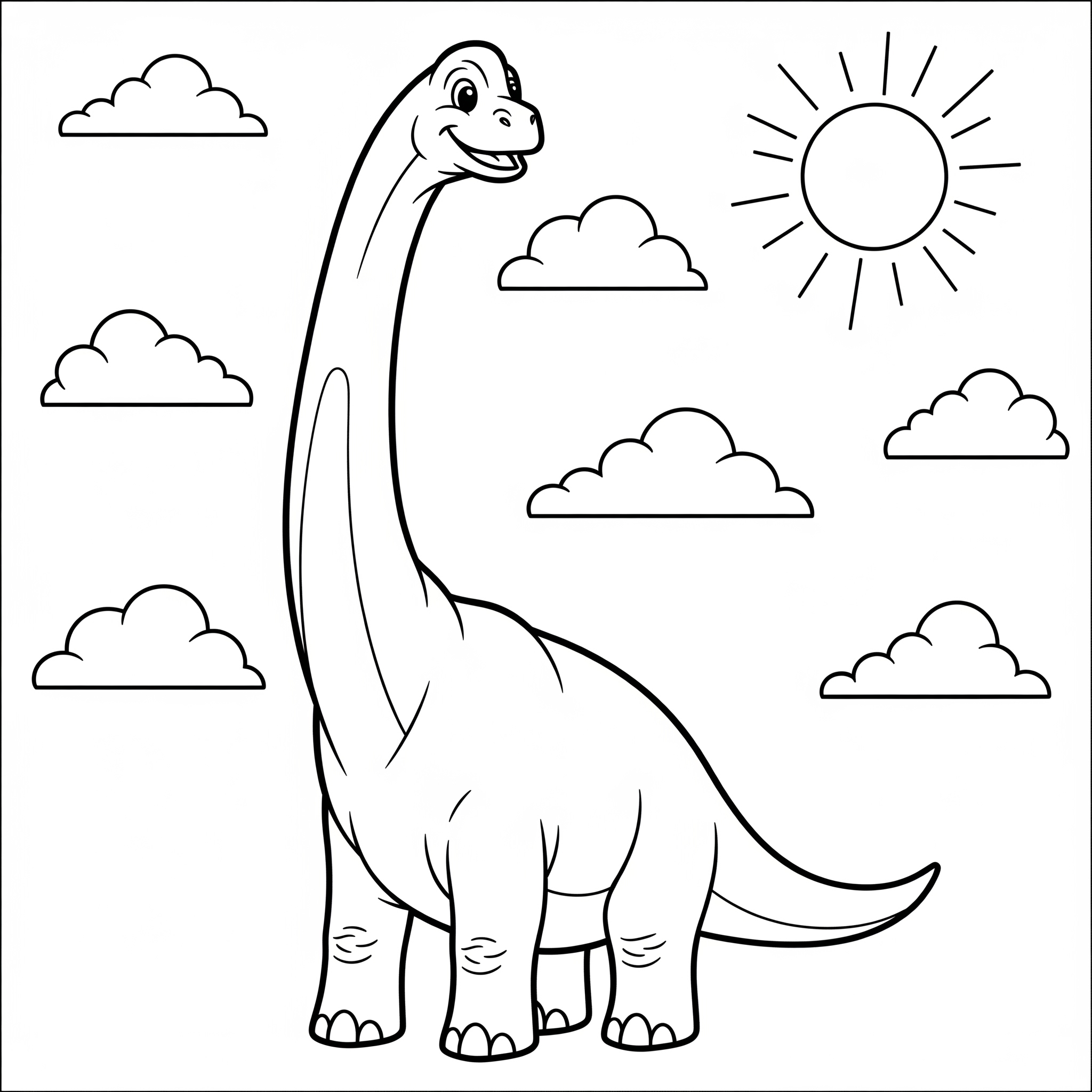 Brachiosaurus Coloring Pages 18 free Brachiosaurus tree coloring pages