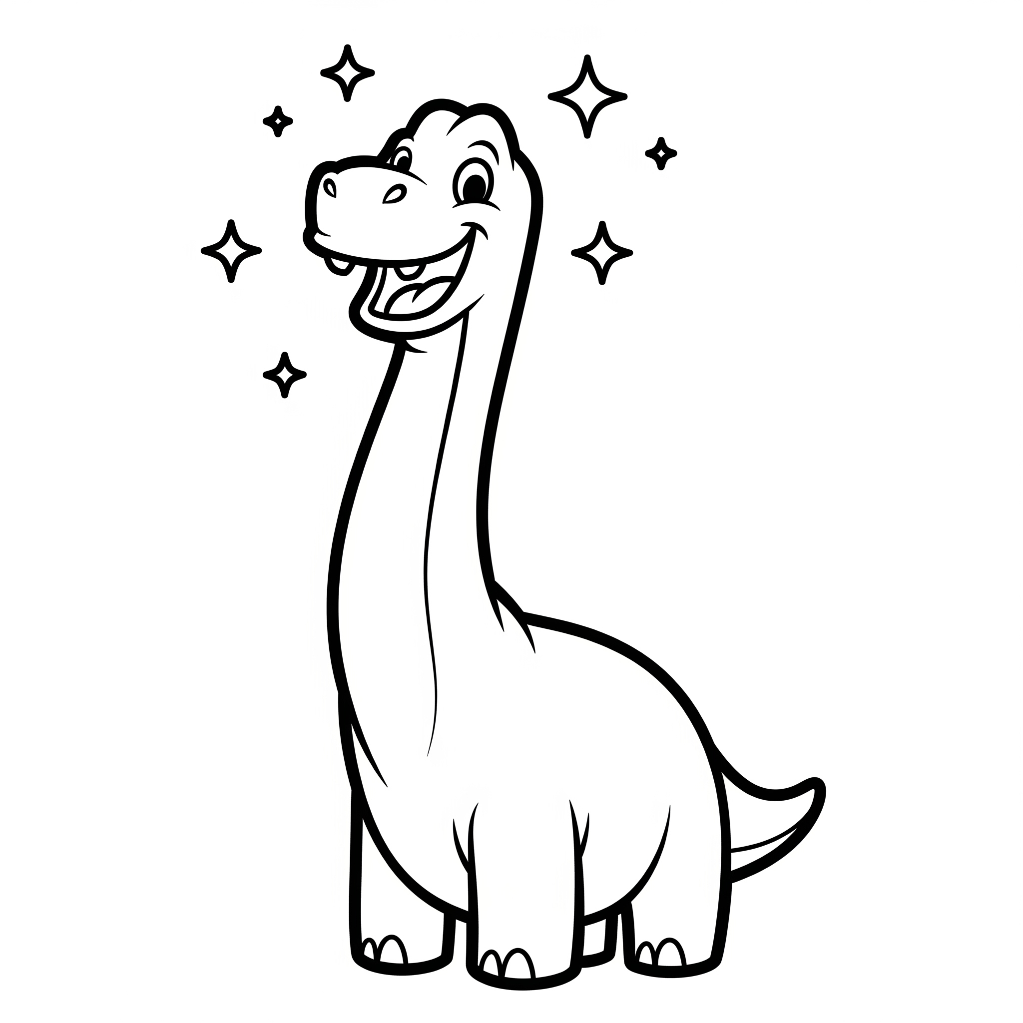 Brachiosaurus Coloring Pages 8 grinch cute Brachiosaurus coloring pages