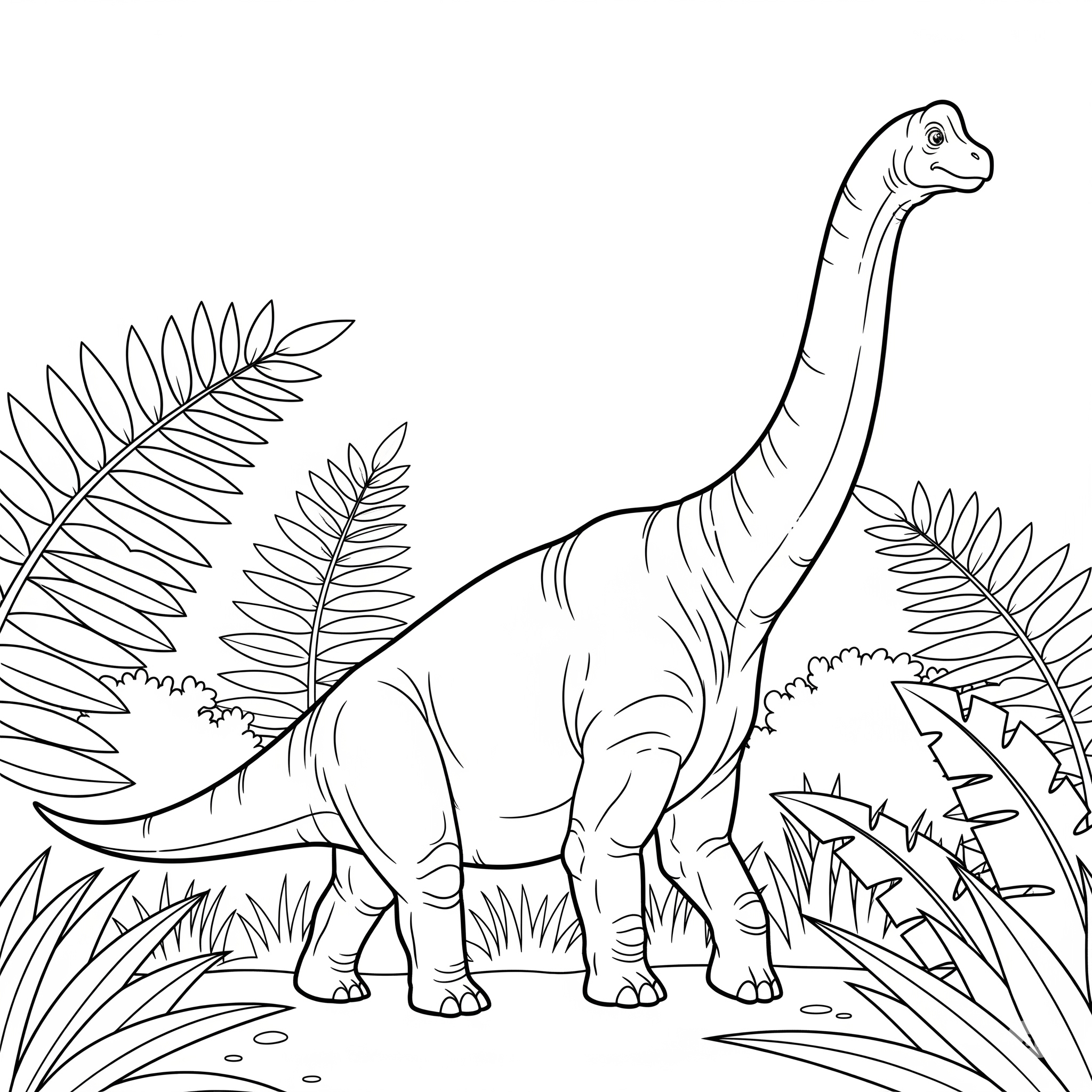 Brachiosaurus Coloring Pages 9 Brachiosaurus coloring pages for kids