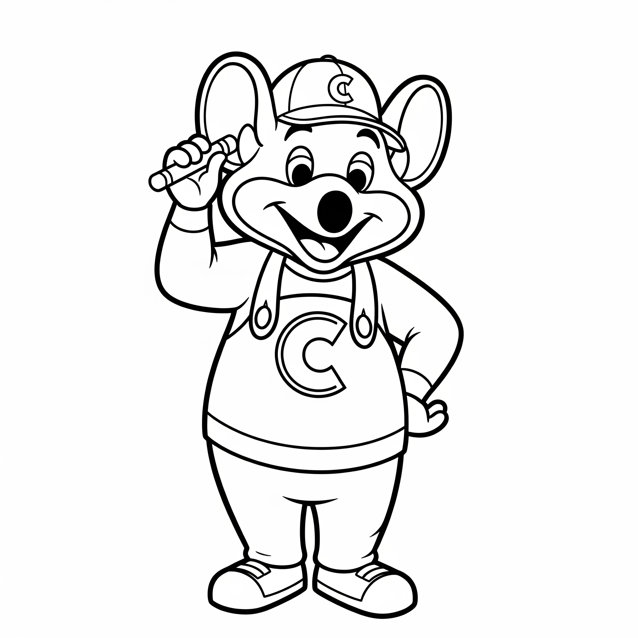 Chuck E. Cheese Coloring Pages 2 cute coloring pages Chuck E. Cheese