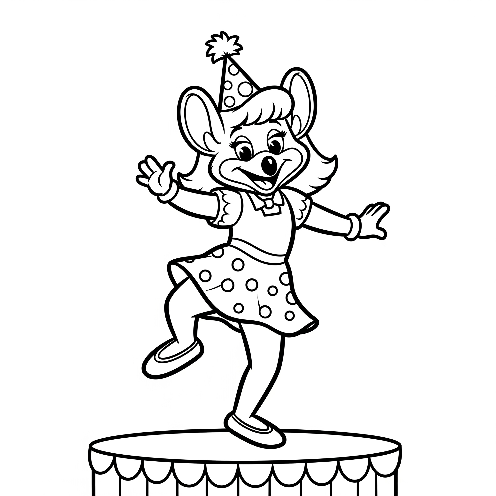 Chuck E. Cheese Coloring Pages 10 fun Chuck E. Cheese coloring pages