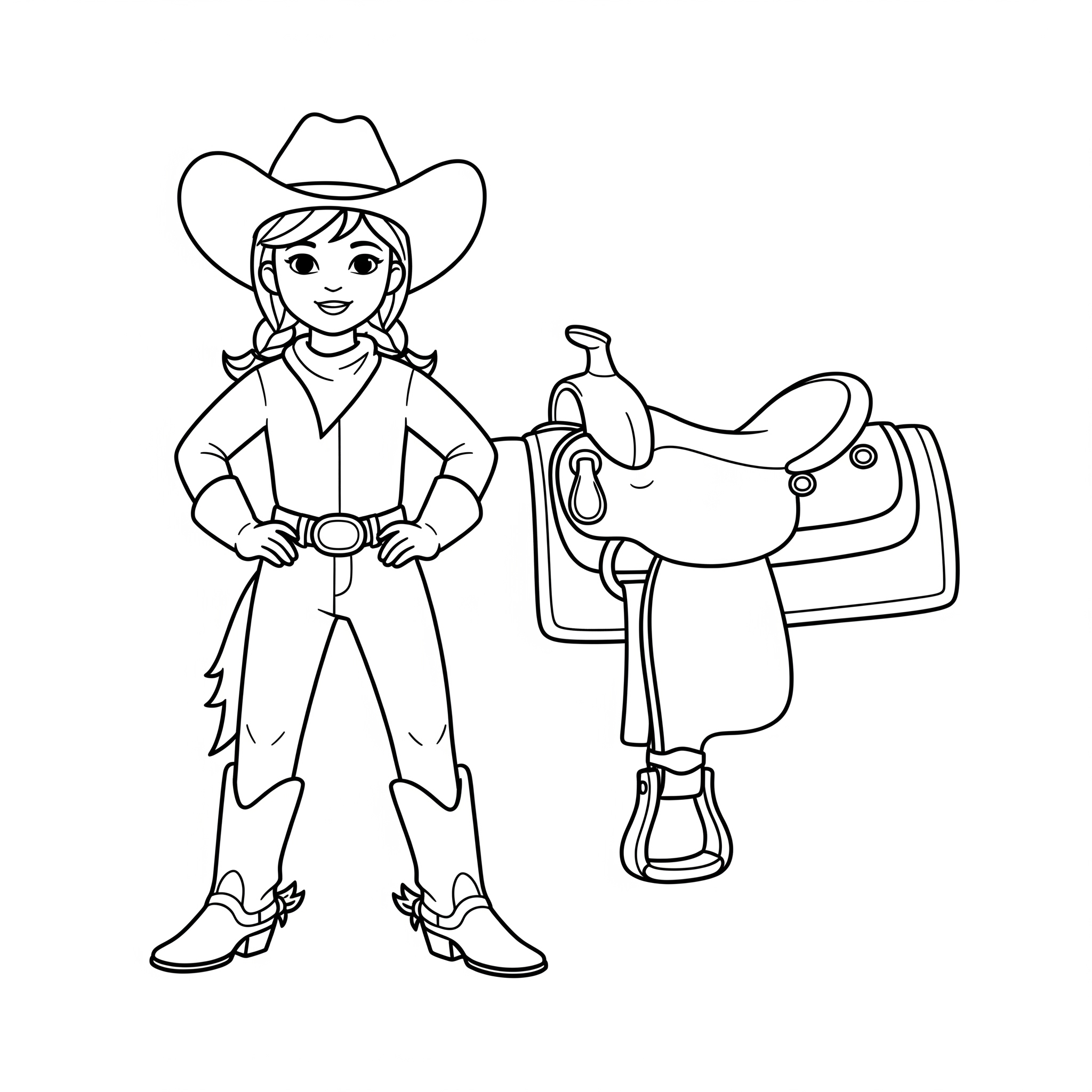 Cowgirl Coloring Pages 8 Cowgirl coloring pages grinch
