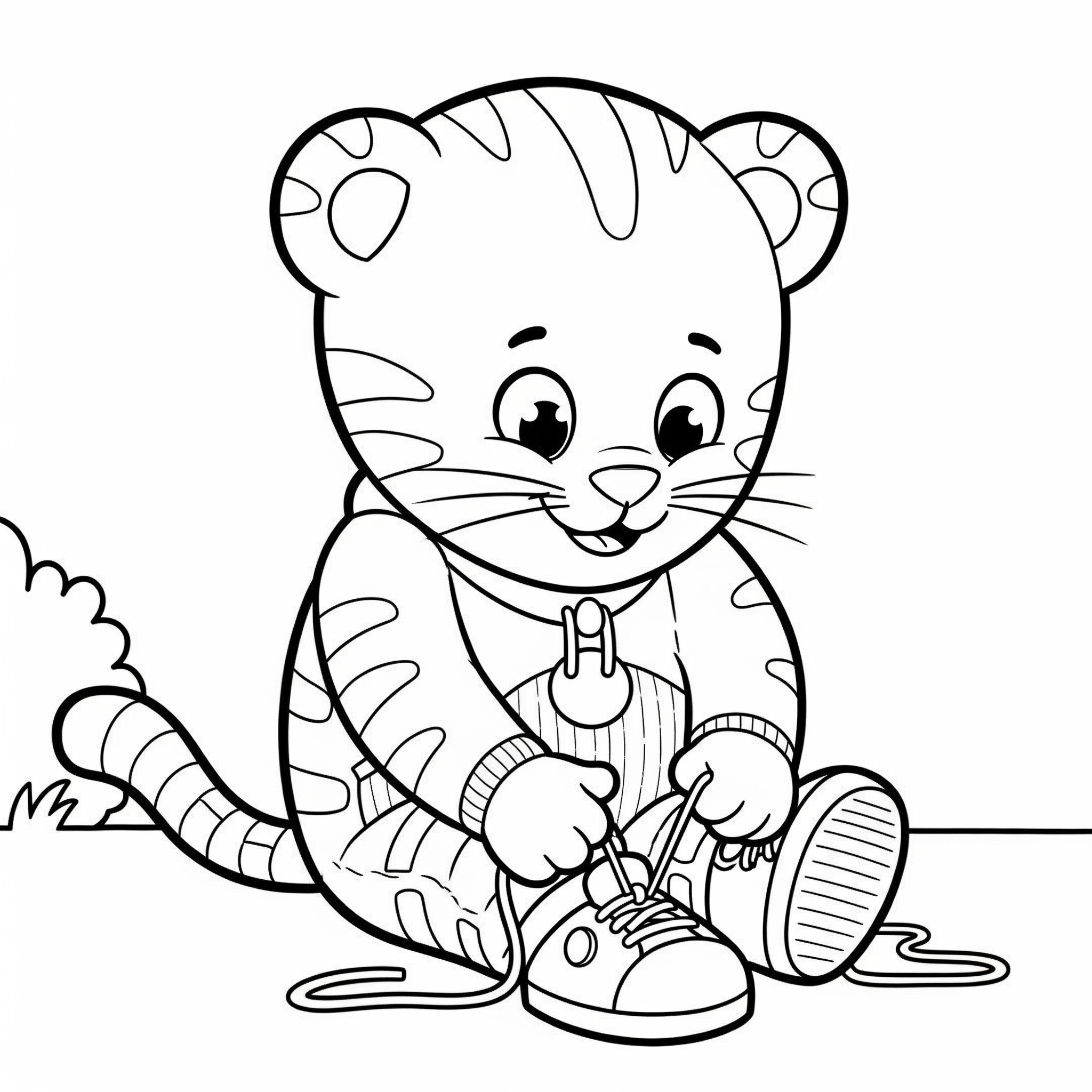 Daniel Tiger Coloring Pages 15 free Daniel Tiger coloring pages