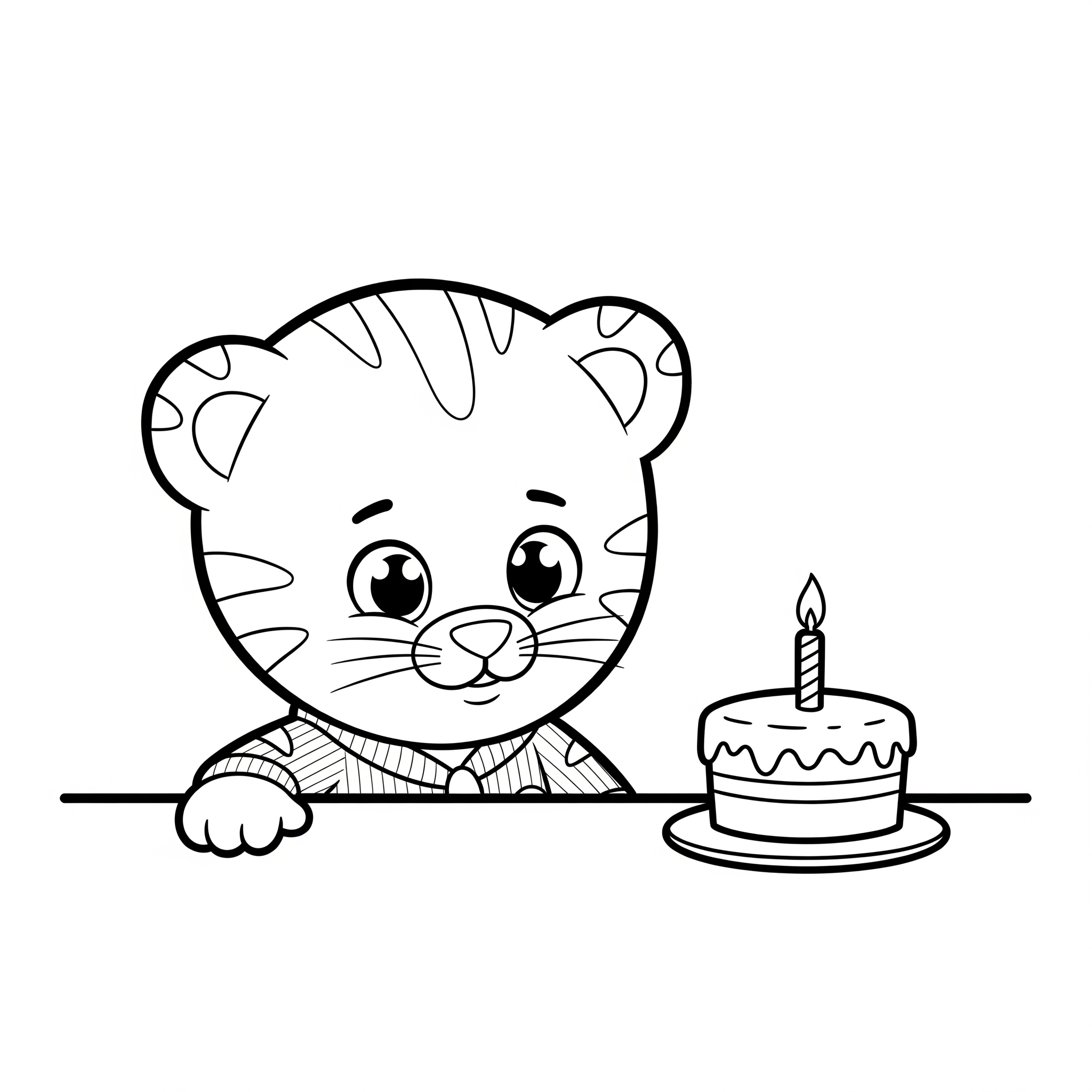 Daniel Tiger Coloring Pages 21 fun Daniel Tiger coloring pages 1