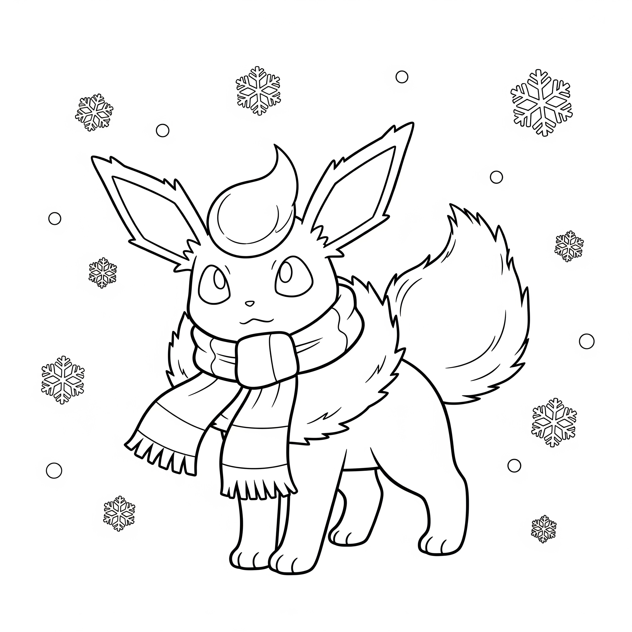 Flareon Coloring Pages 13 Flareon coloring pages 1