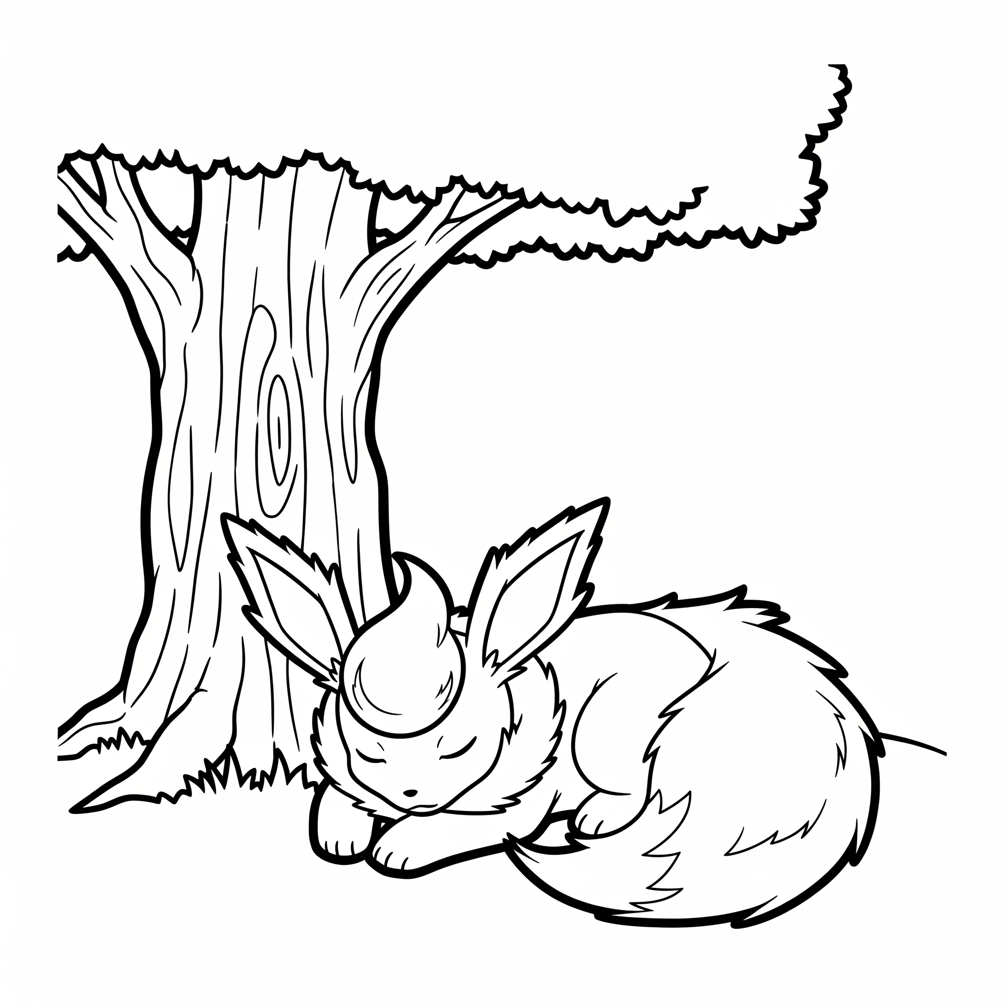 Flareon Coloring Pages 16 detailed Flareon coloring pages for adults