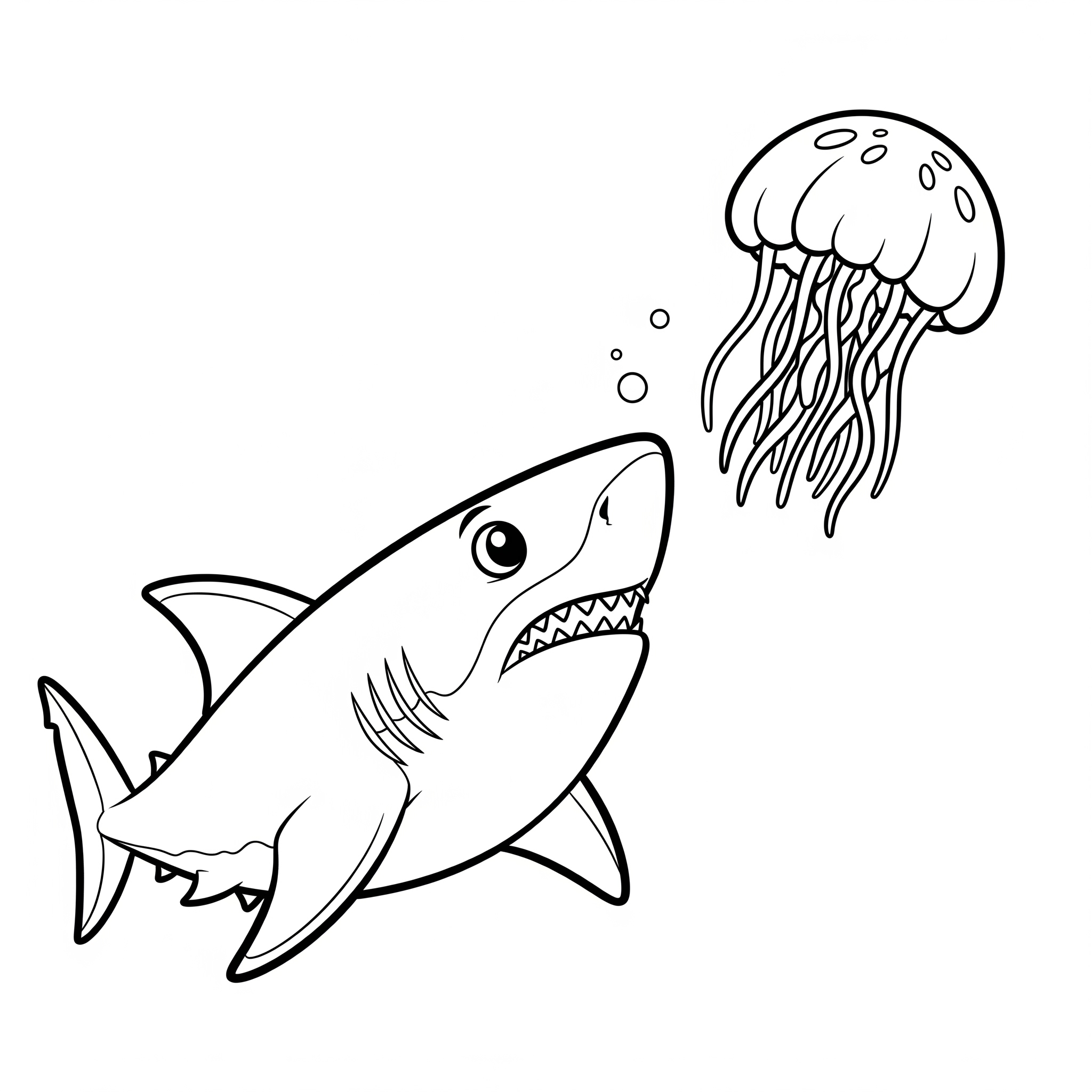 Great White Shark Coloring Pages 11 Great White Shark coloring pages for adults pdf