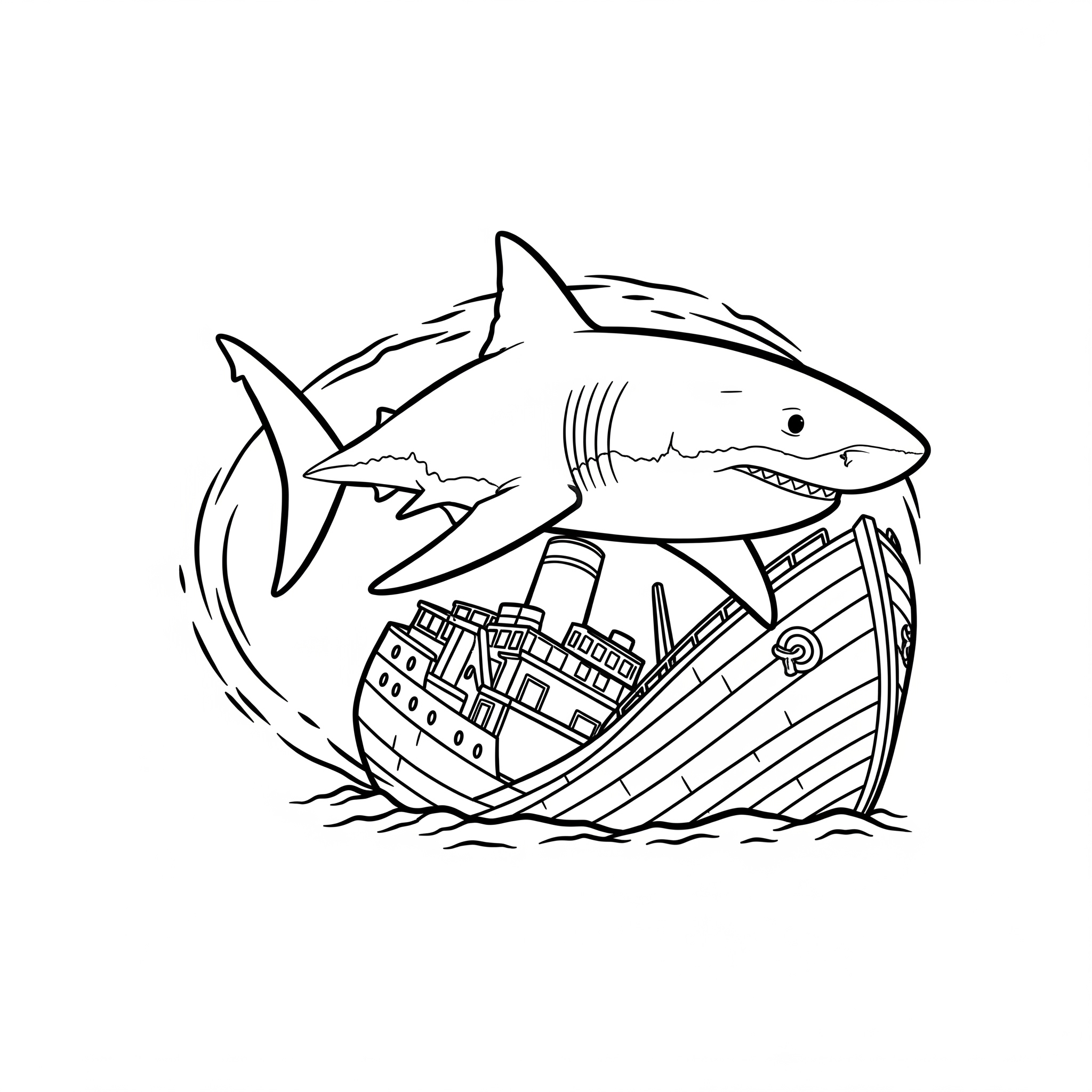Great White Shark Coloring Pages 16 Great White Shark ornaments coloring pages 1