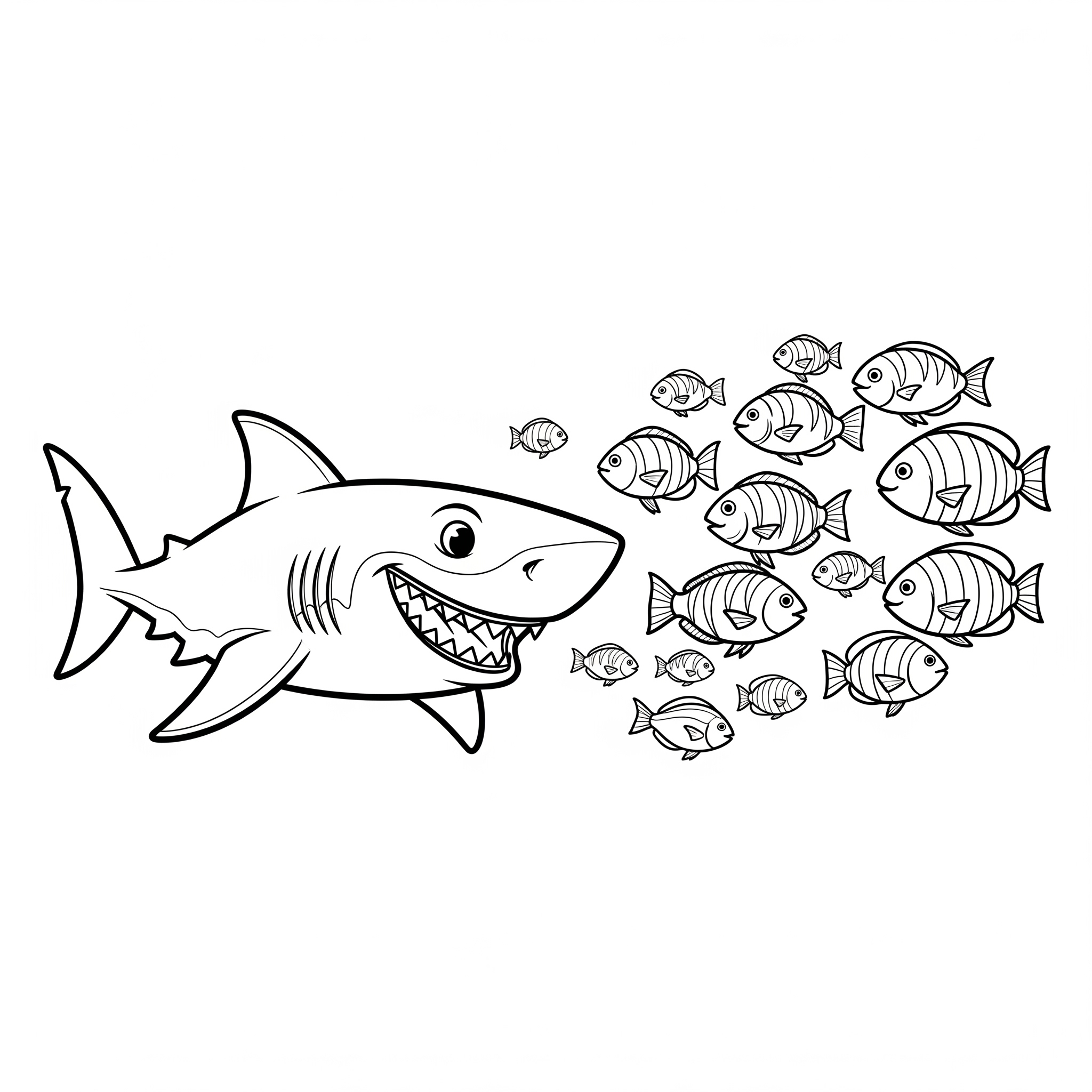 Great White Shark Coloring Pages 20 grinch cute Great White Shark coloring pages