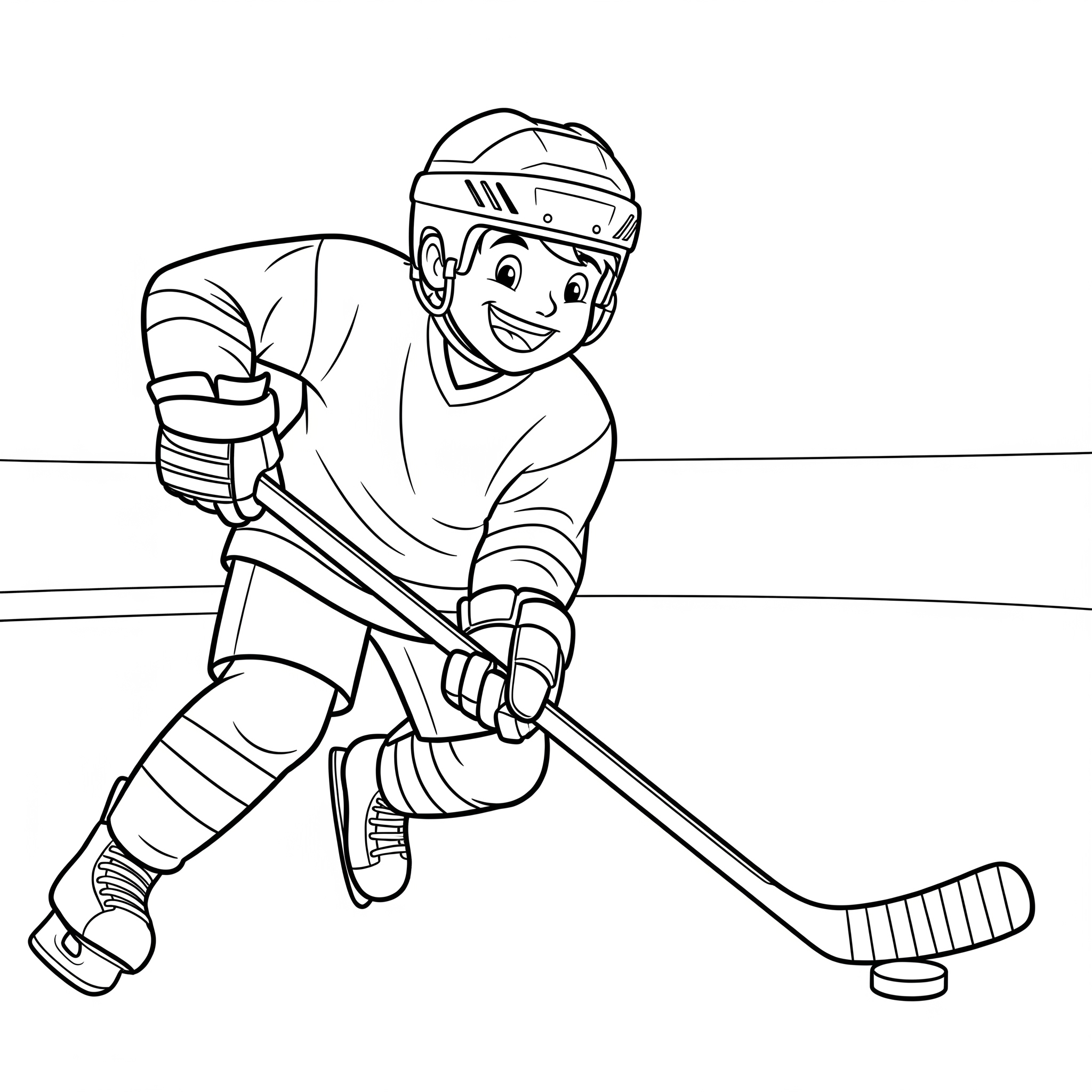 Hockey Coloring Pages 2 Hockey coloring pages for adults easy