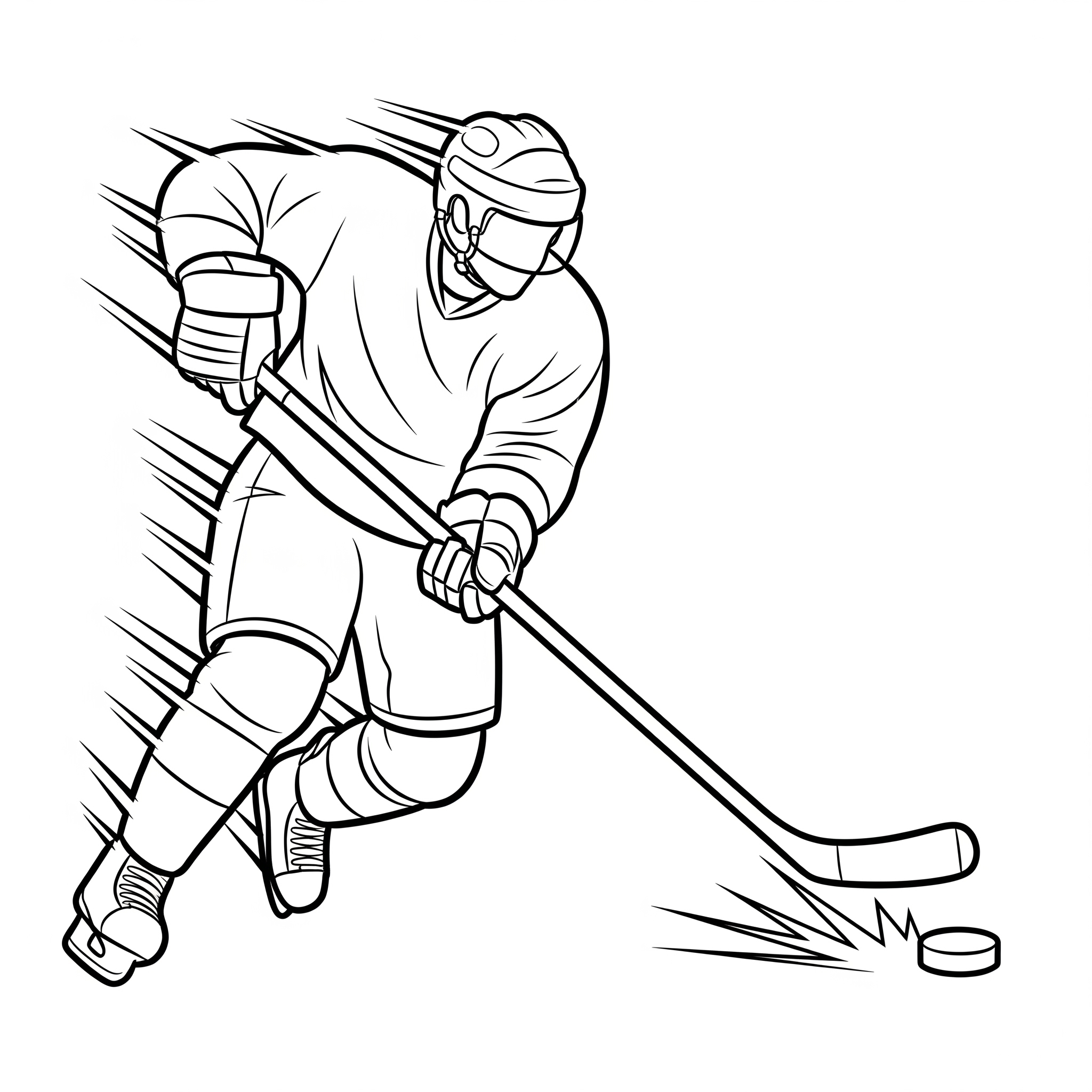 Hockey Coloring Pages 15 Hockey coloring book pages