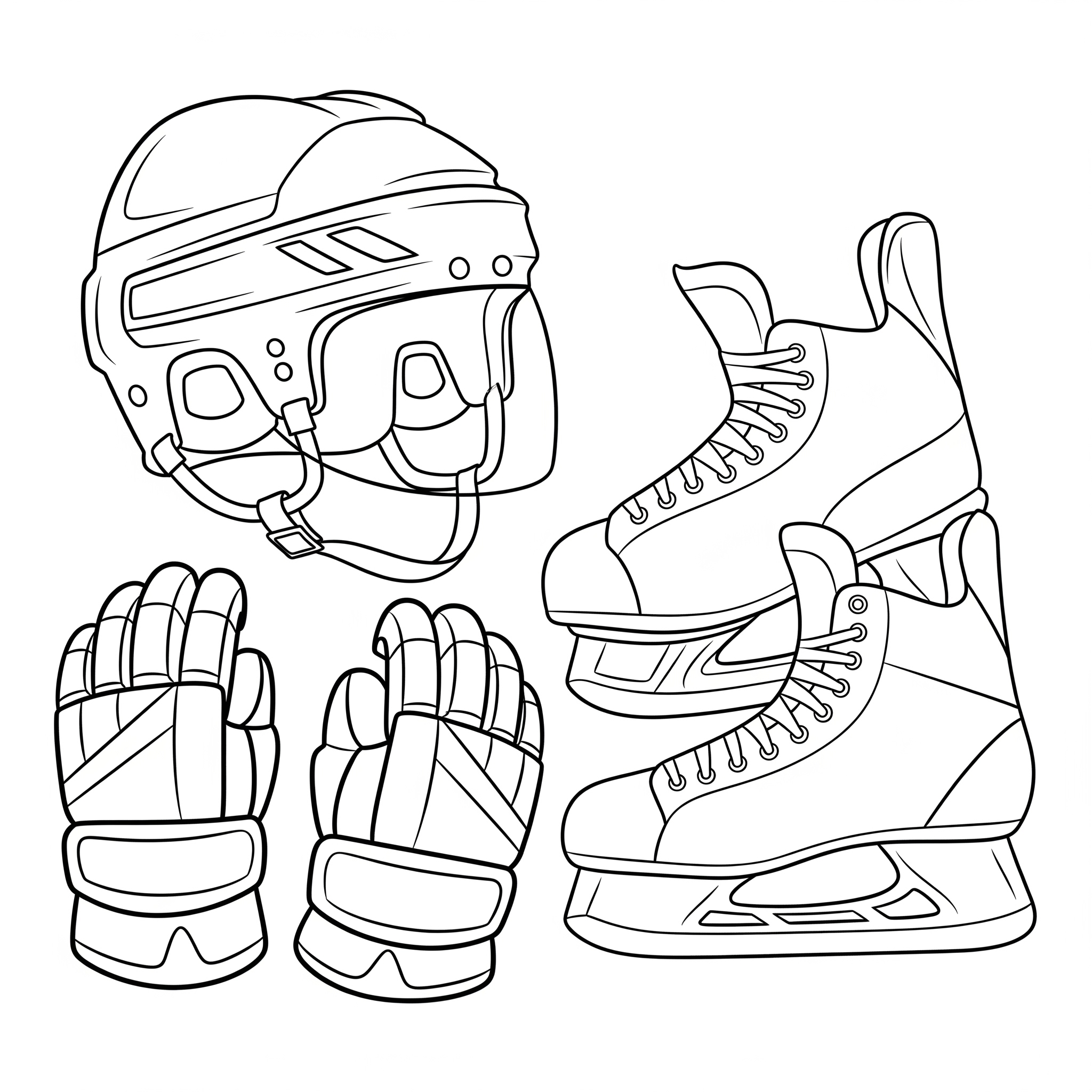 Hockey Coloring Pages 18 Hockey printable coloring pages