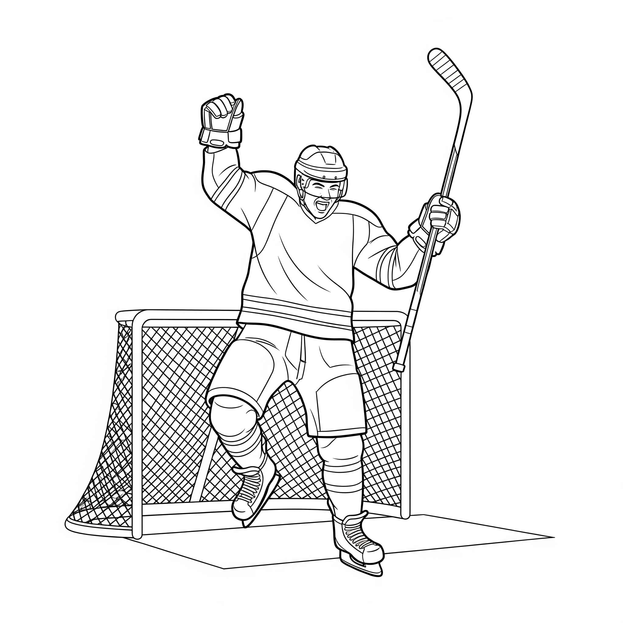Hockey Coloring Pages 3 coloring pages for kids Hockey
