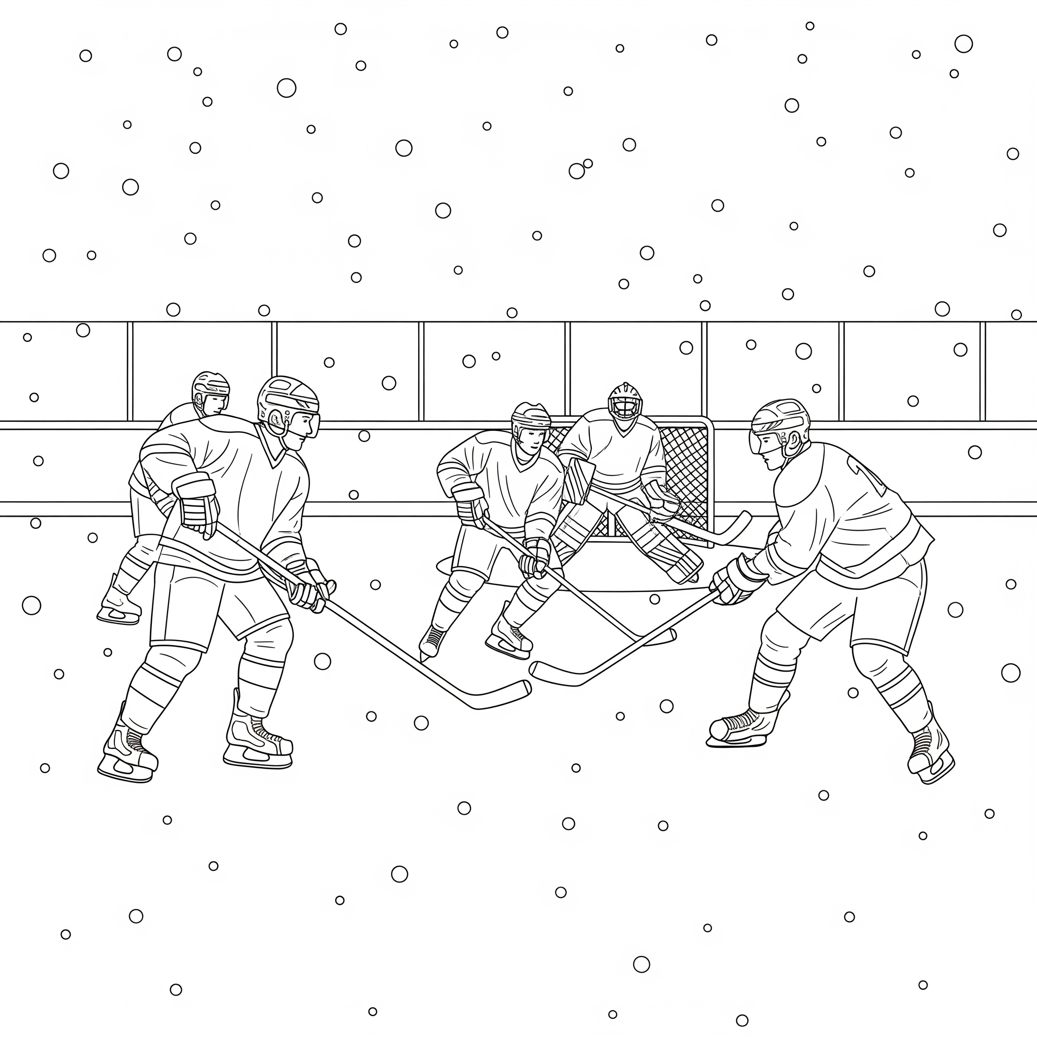 Hockey Coloring Pages 5 free coloring pages Hockey