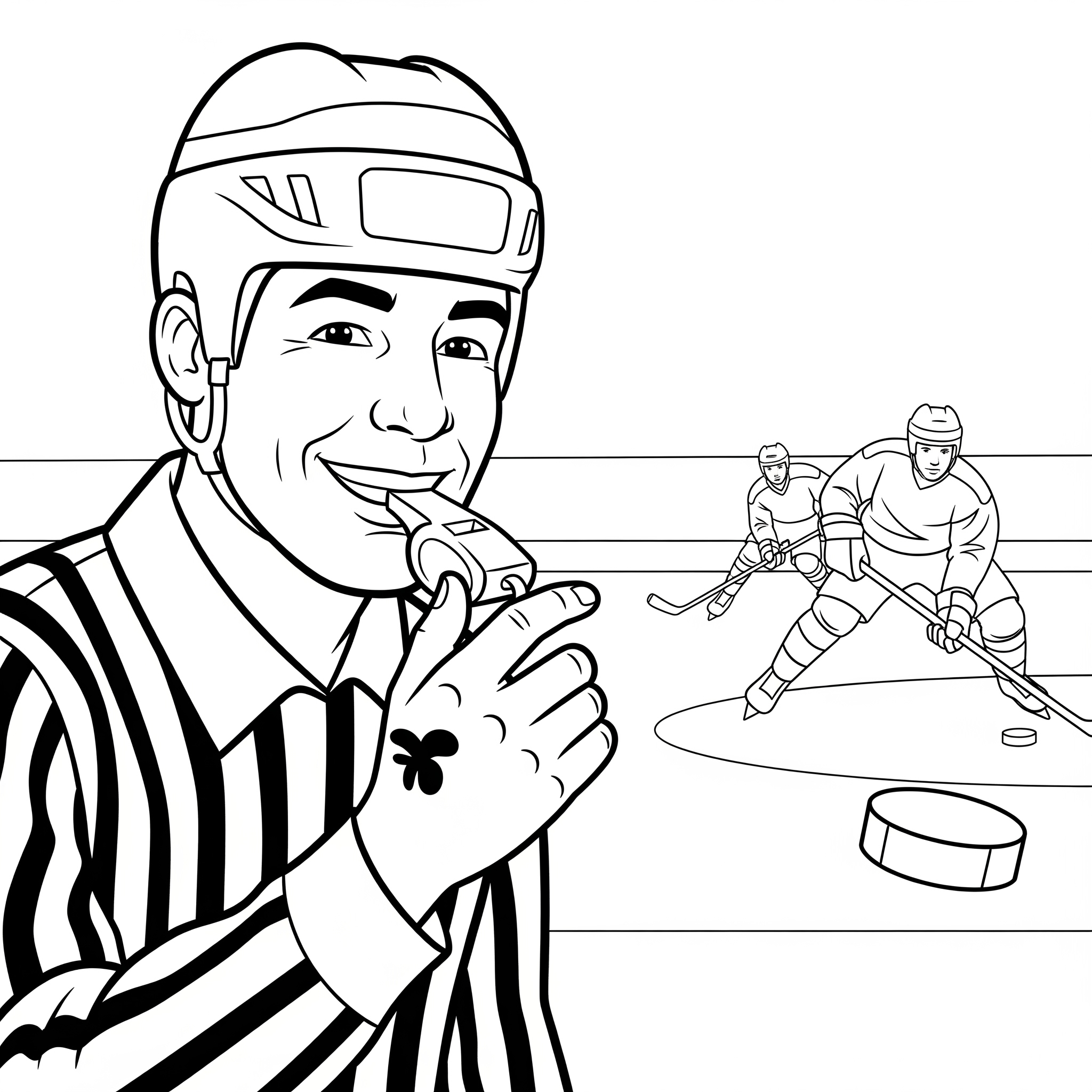 Hockey Coloring Pages 8 coloring pages for Hockey