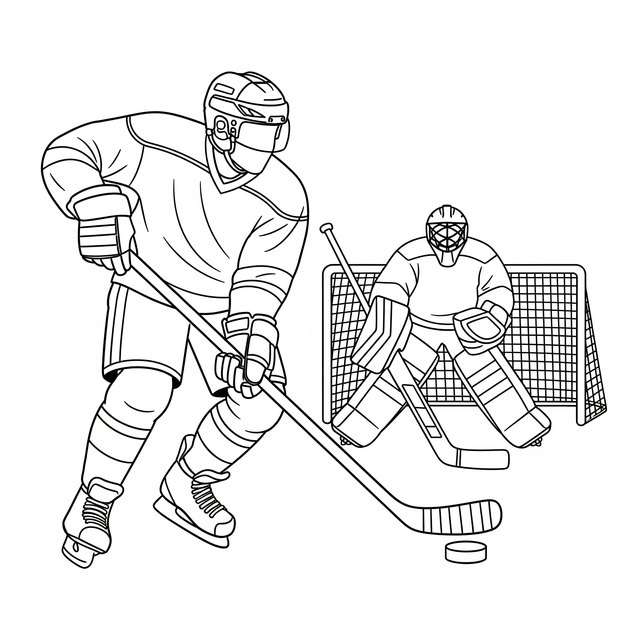 Hockey Coloring Pages 10 Hockey free coloring pages 1