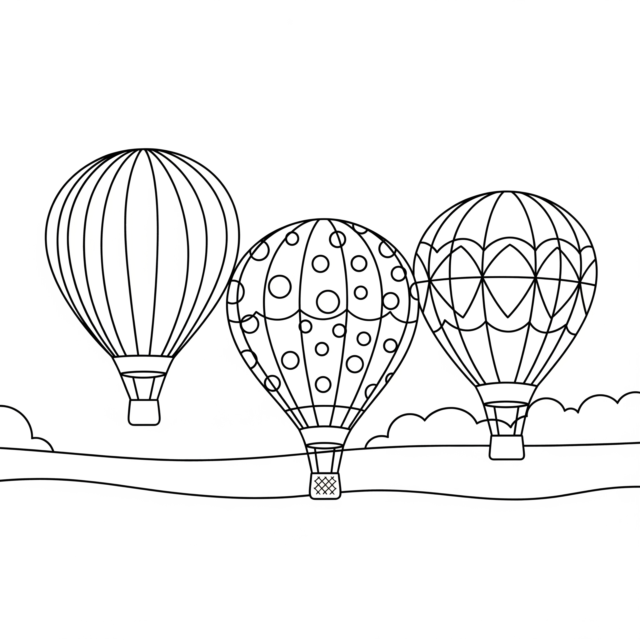 Hot Air Balloon Coloring Pages 15 adult coloring pages Hot Air Balloon