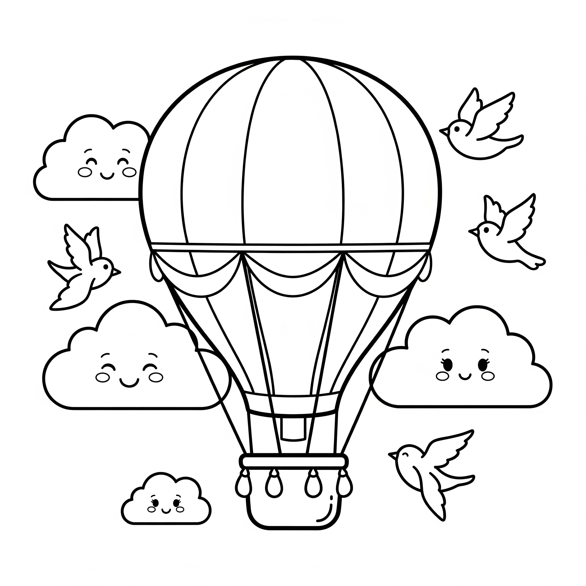 Hot Air Balloon Coloring Pages 16 grinch Hot Air Balloon coloring pages 1