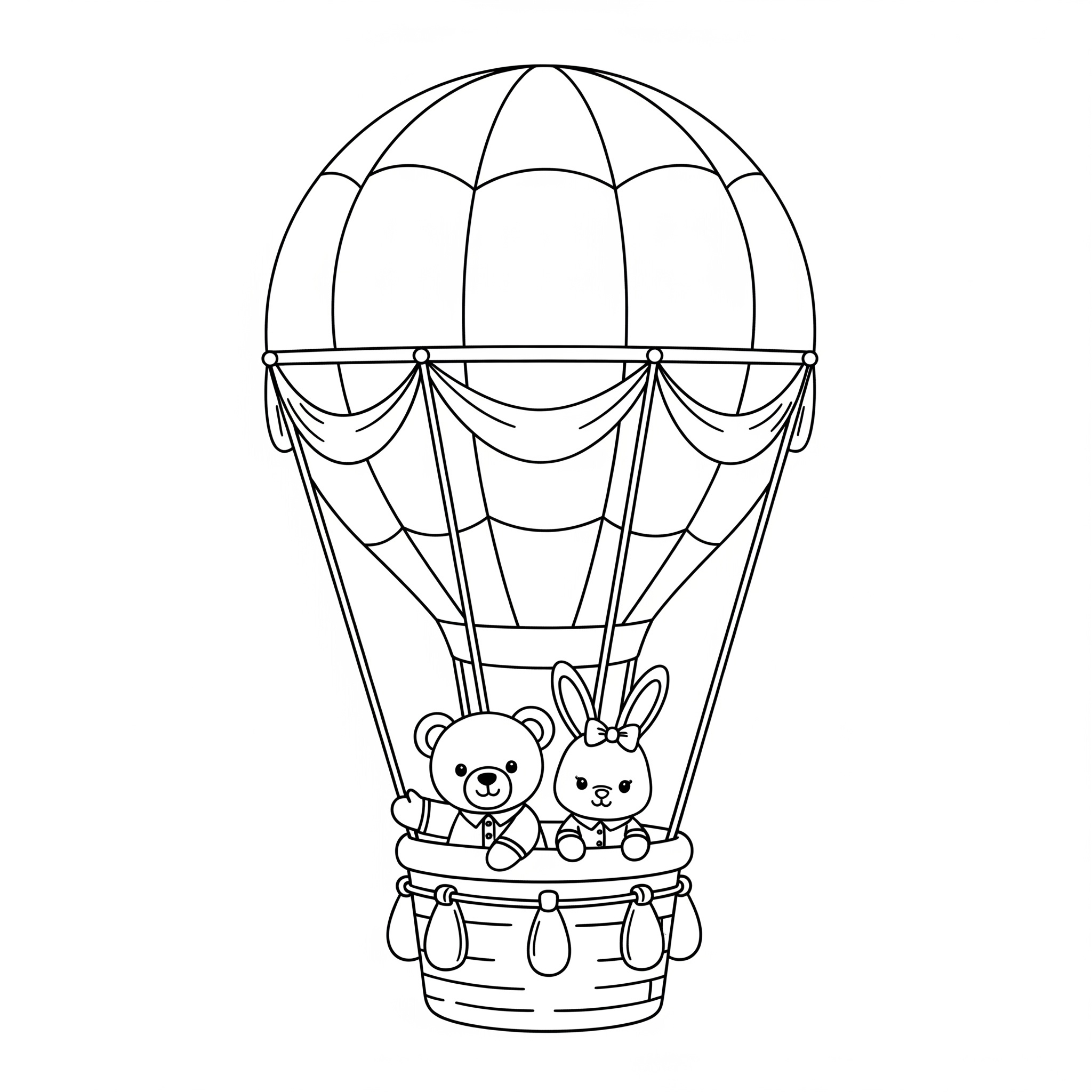 Hot Air Balloon Coloring Pages 23 Hot Air Balloon coloring pages grinch