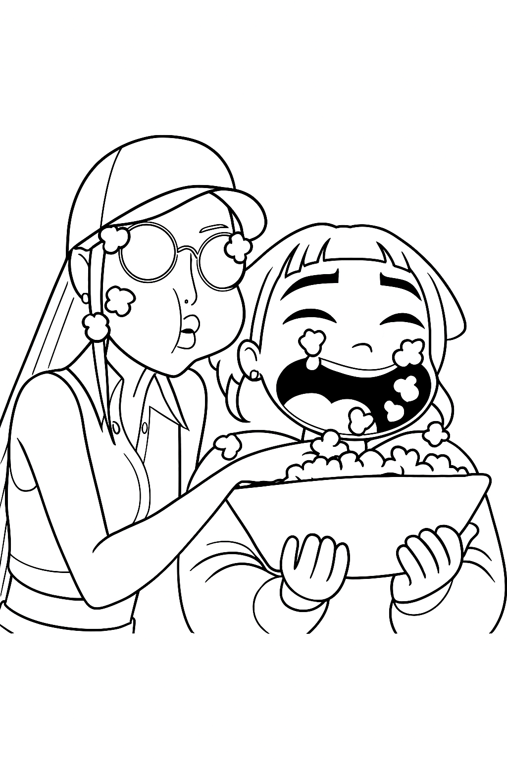 KPop Demon Hunters Coloring Pages 19 KPop Demon Hunters coloring pages to print