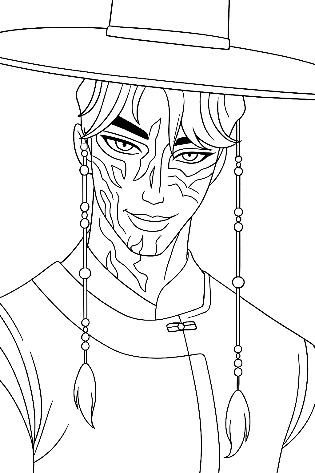 KPop Demon Hunters Coloring Pages 5 cute coloring pages KPop Demon Hunters