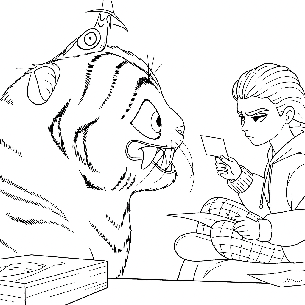 KPop Demon Hunters Coloring Pages 6 free printable coloring pages KPop Demon Hunters