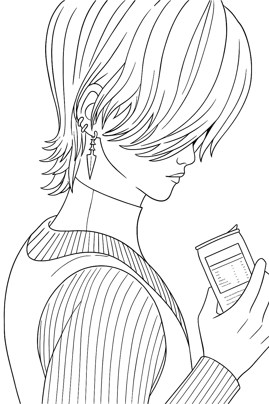 KPop Demon Hunters Coloring Pages 10 KPop Demon Hunters coloring pages for adults easy