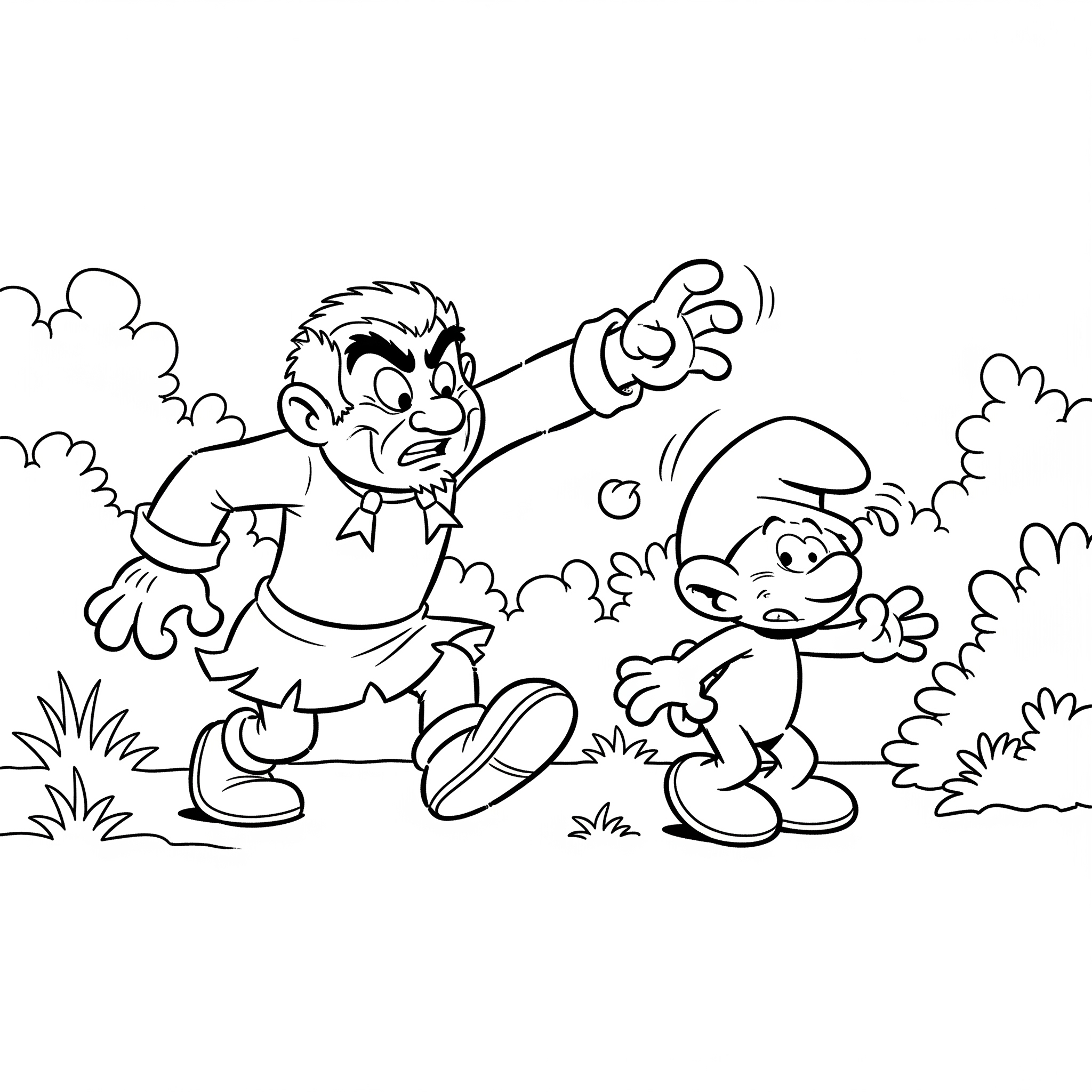 Smurf Coloring Pages 15 Smurf printable coloring pages