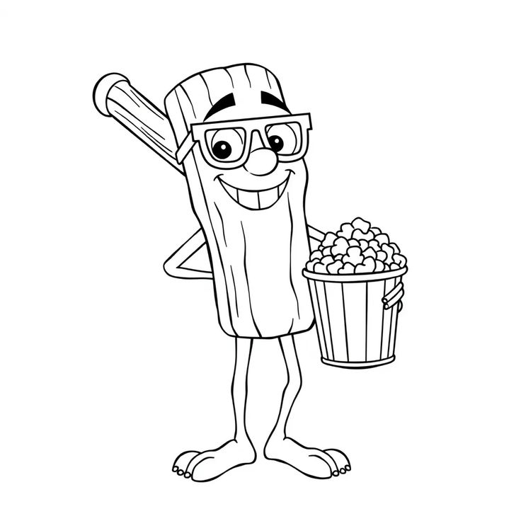 Tung Tung Tung Sahur Coloring Pages 3 Tung Tung Tung Sahur coloring pages printable free