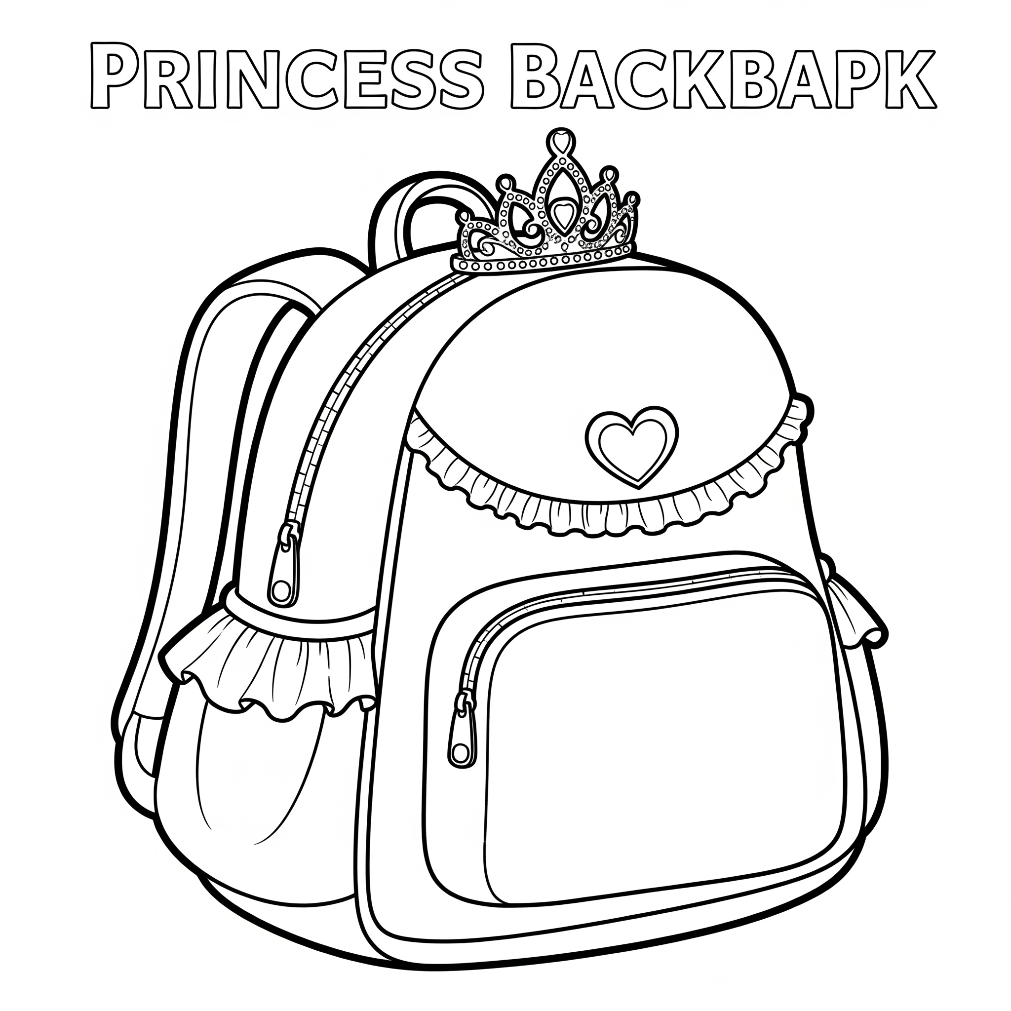 Backpack Coloring Pages 2 Backpack free coloring pages