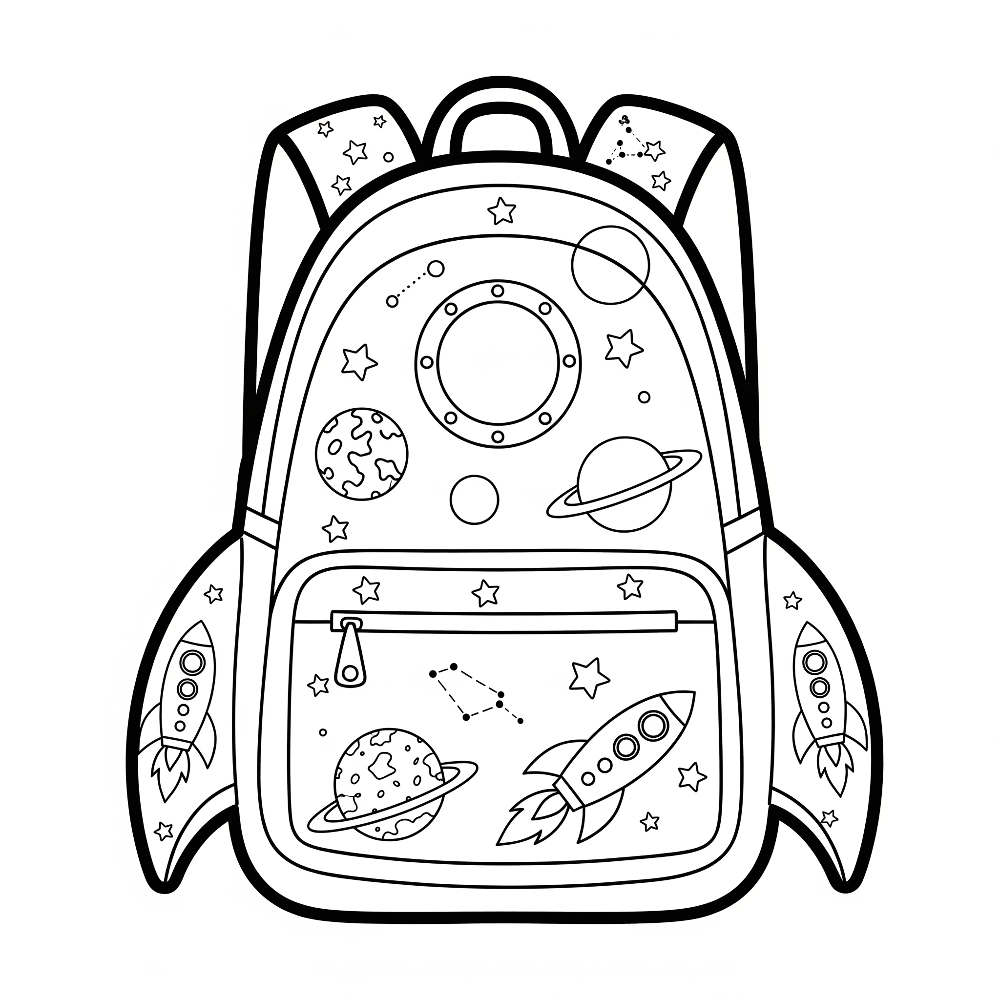 Backpack Coloring Pages 13 vintage Backpack coloring pages