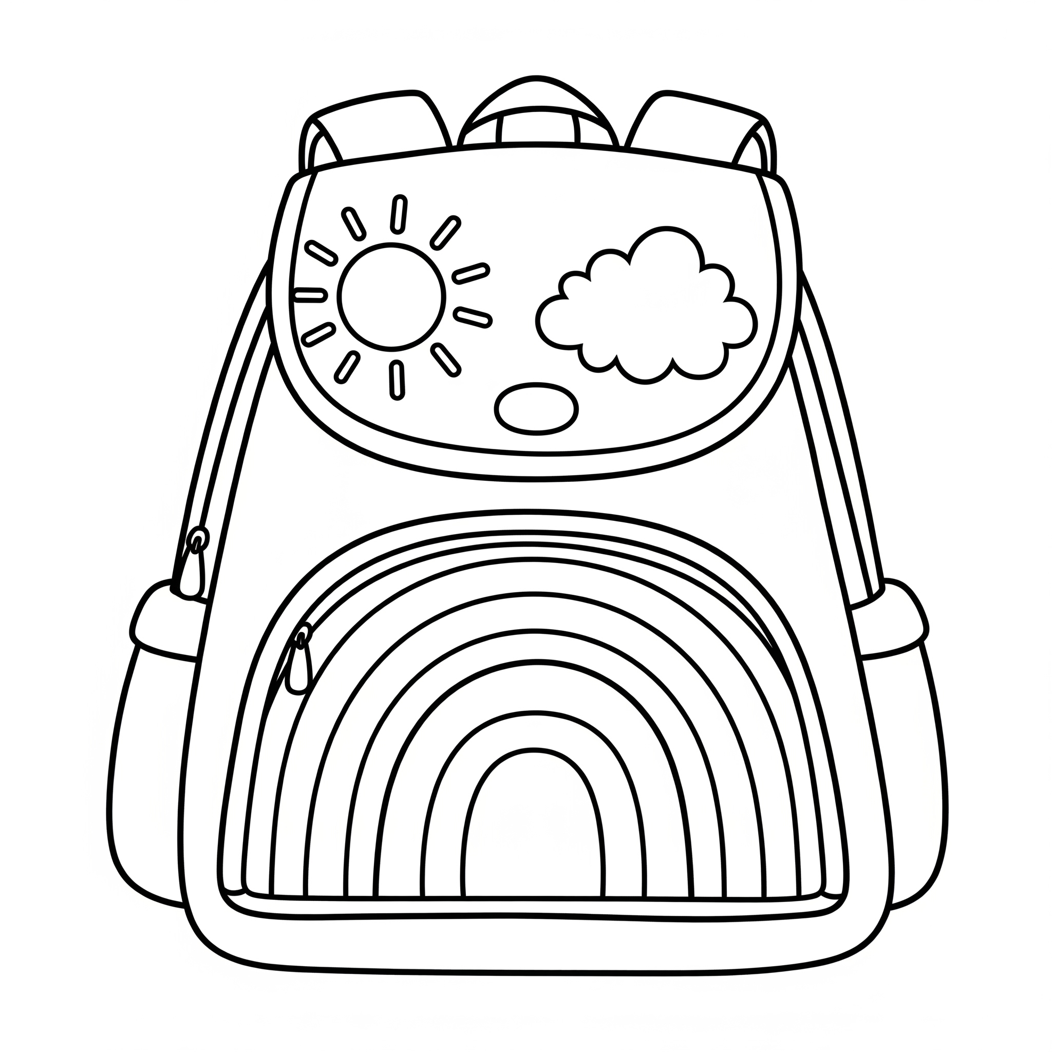 Backpack Coloring Pages 16 free Backpack coloring pages printable