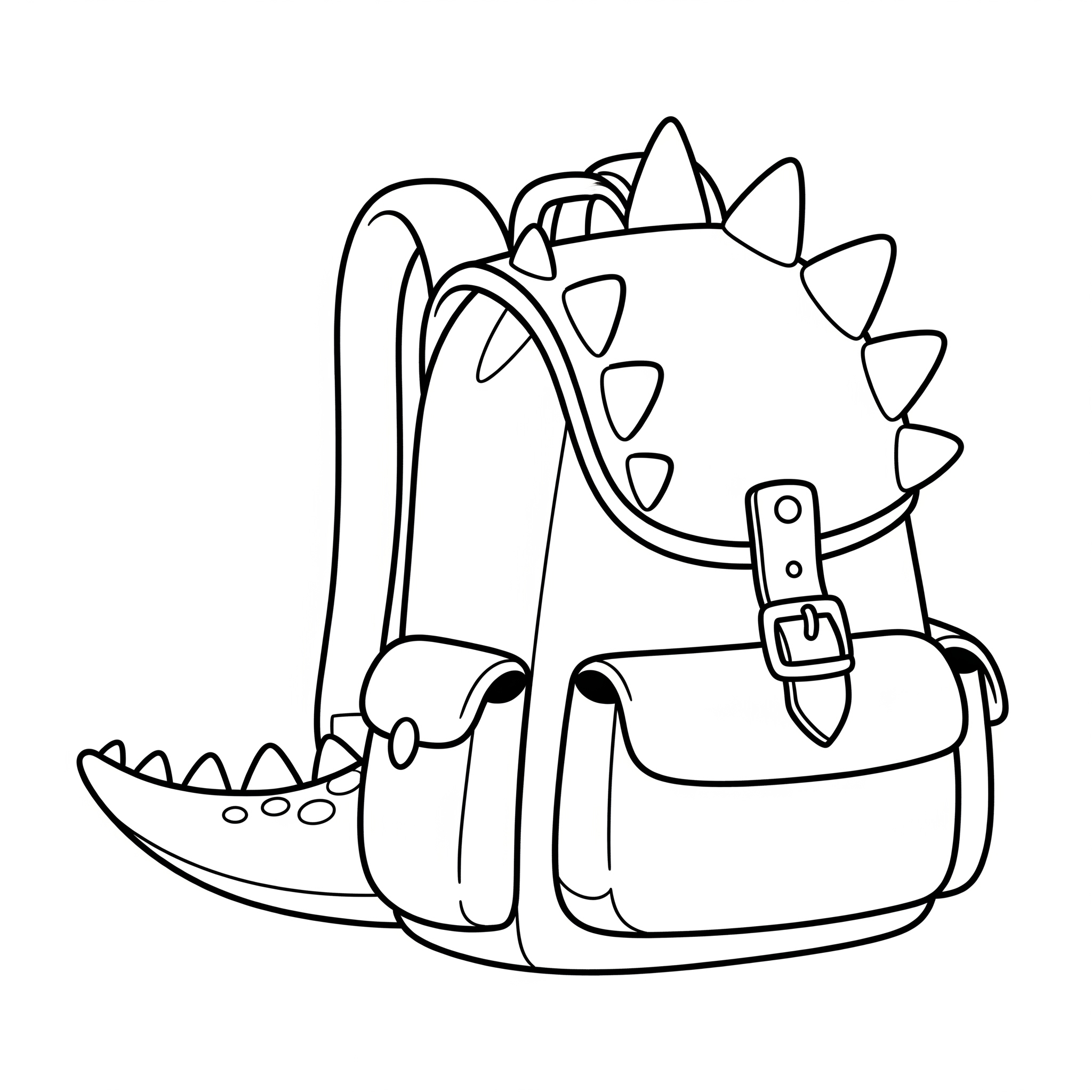 Backpack Coloring Pages 3 Backpack coloring book pages