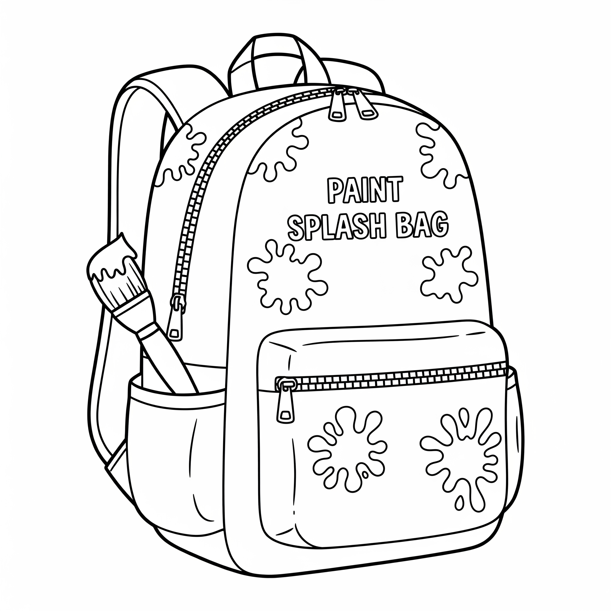 Backpack Coloring Pages 4 Backpack cards coloring pages